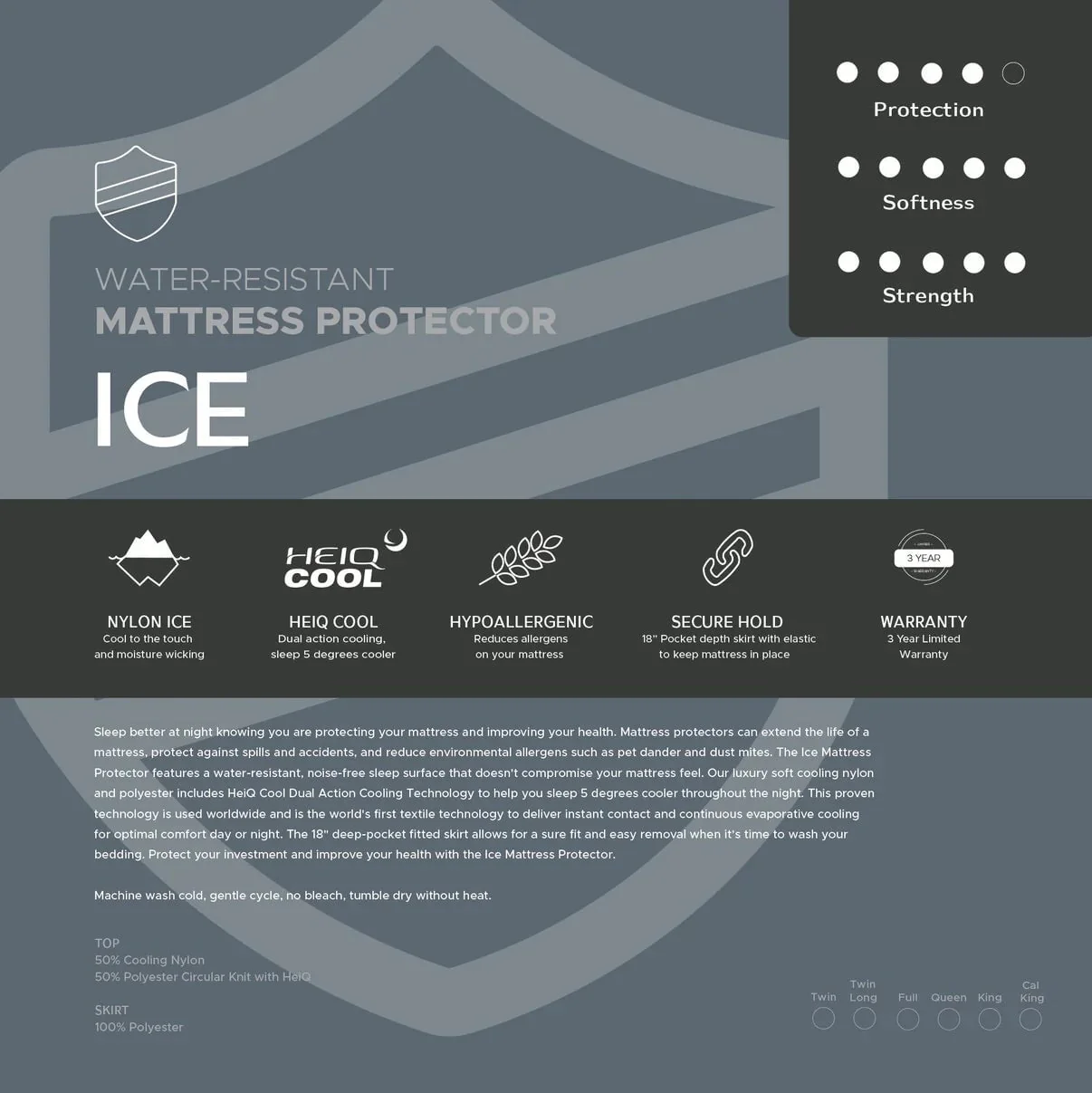 5-Sided Mattress Protector - Image 3