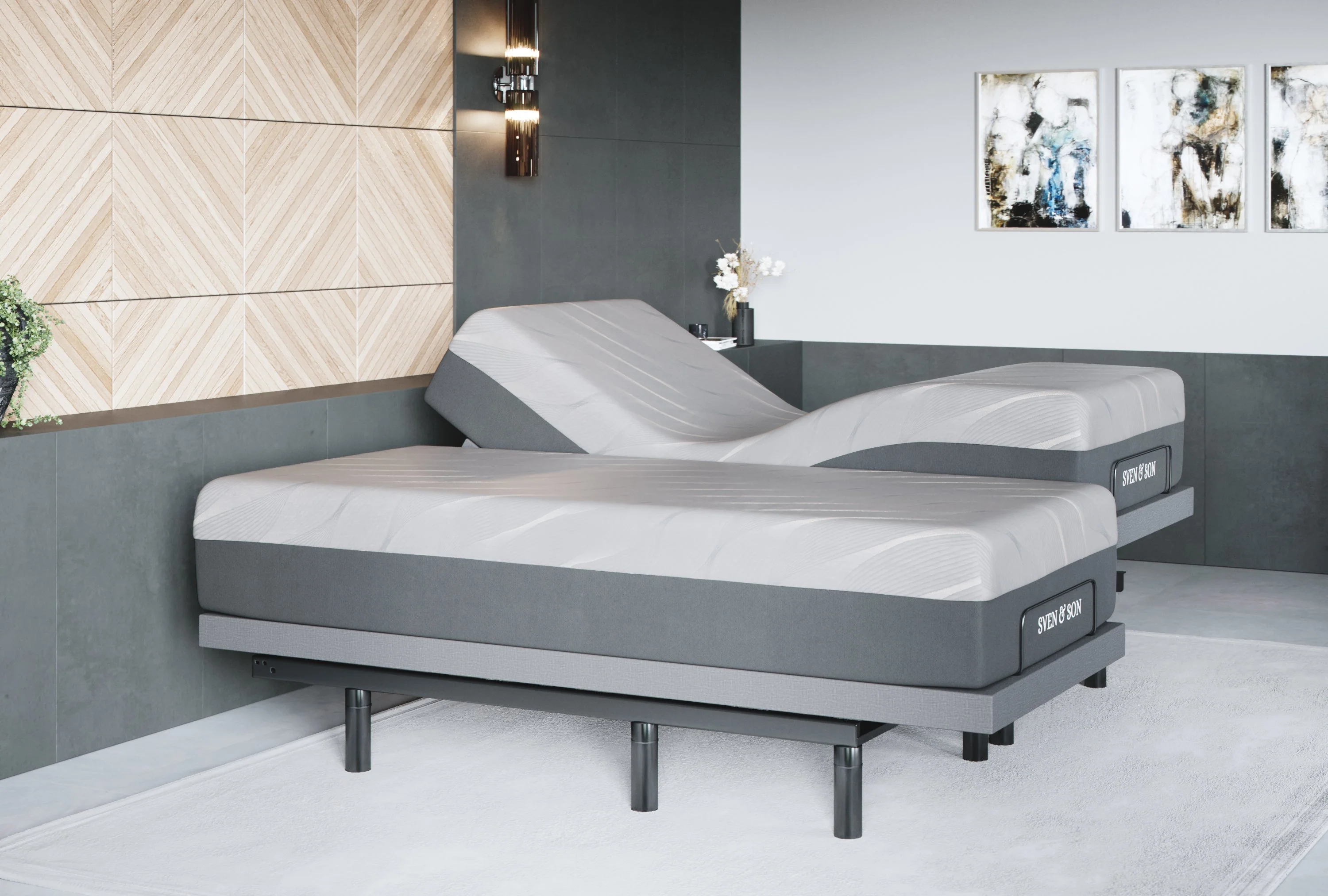 Bliss Series Adjustable Bed Frame + Choice of Mattress Bundle - Image 12