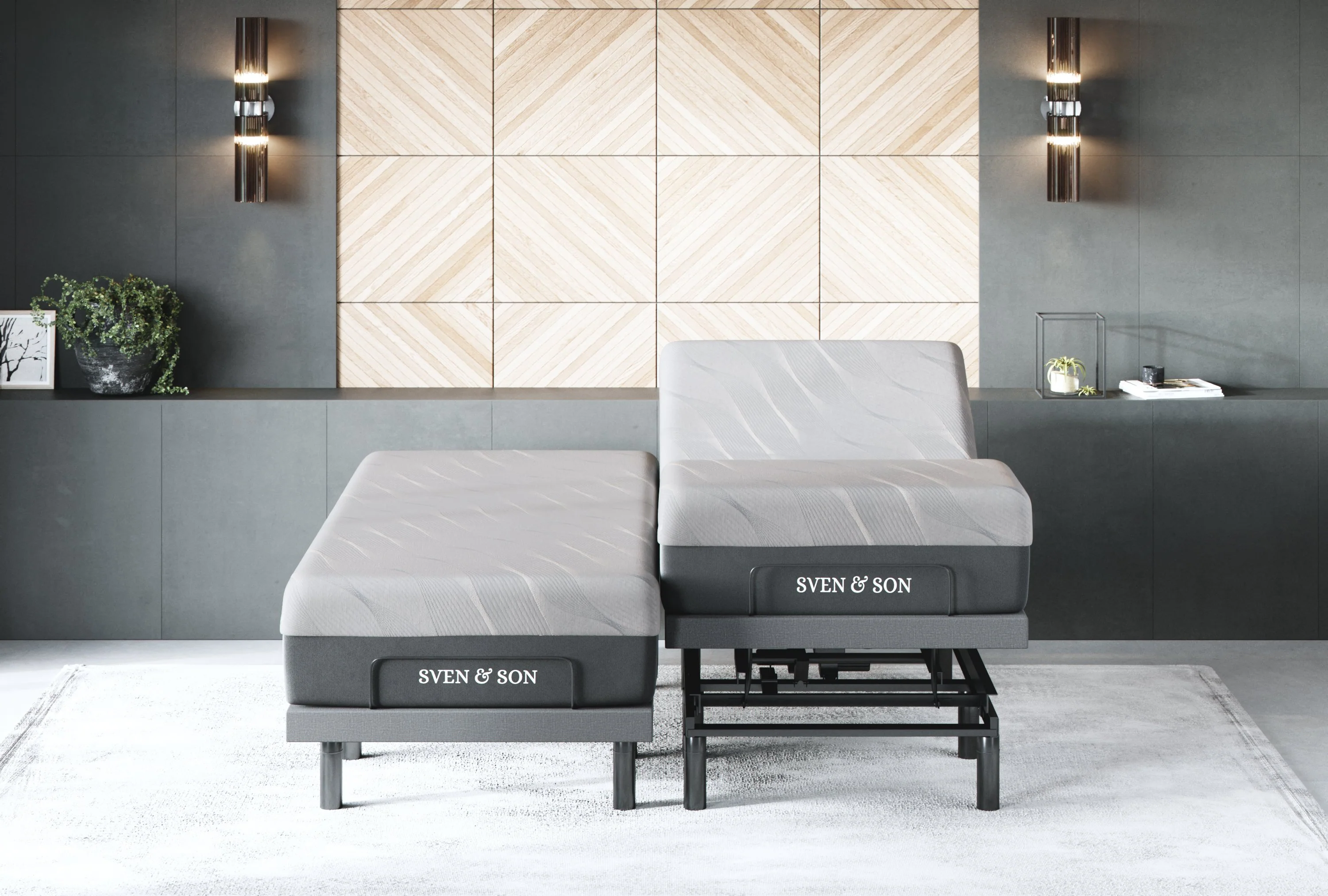 Bliss Series Adjustable Bed Frame + Choice of Mattress Bundle - Image 13