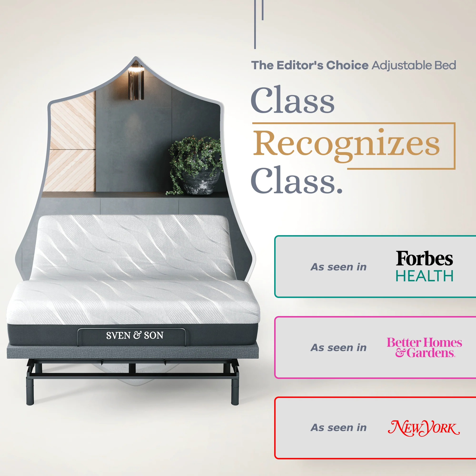 Bliss Series Adjustable Bed Frame + Choice of Mattress Bundle - Image 160