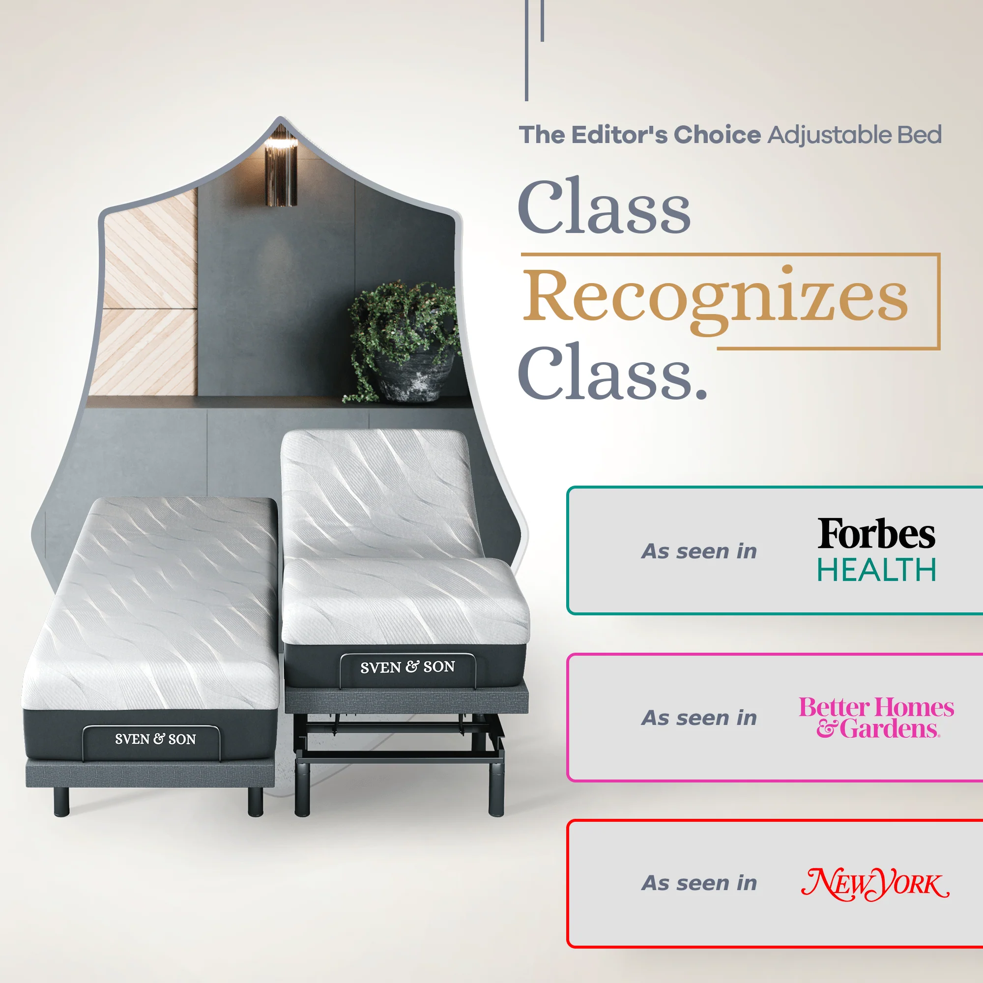 Bliss Series Adjustable Bed Frame + Choice of Mattress Bundle - Image 164