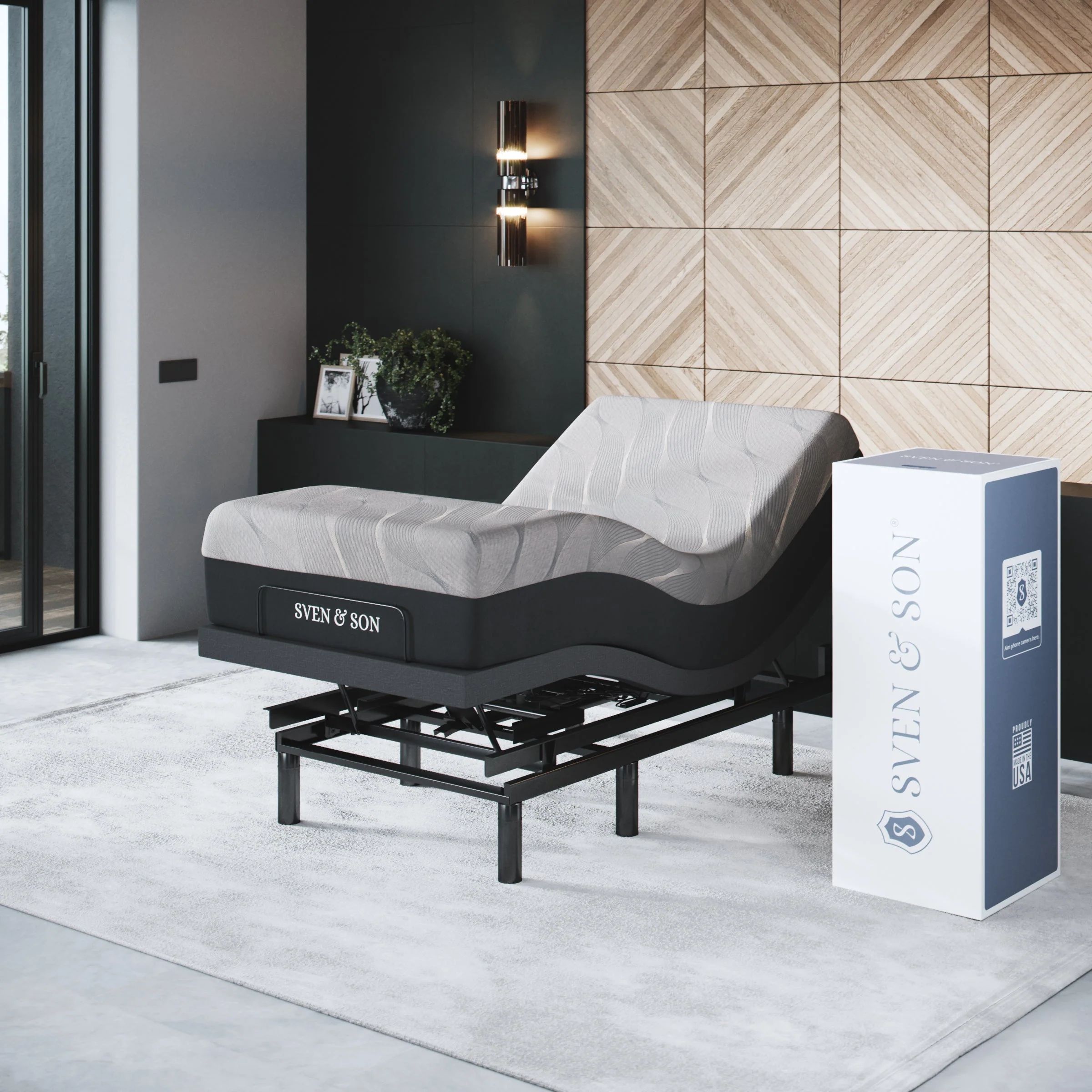Bliss Series Adjustable Bed Frame + Choice of Mattress Bundle - Image 183