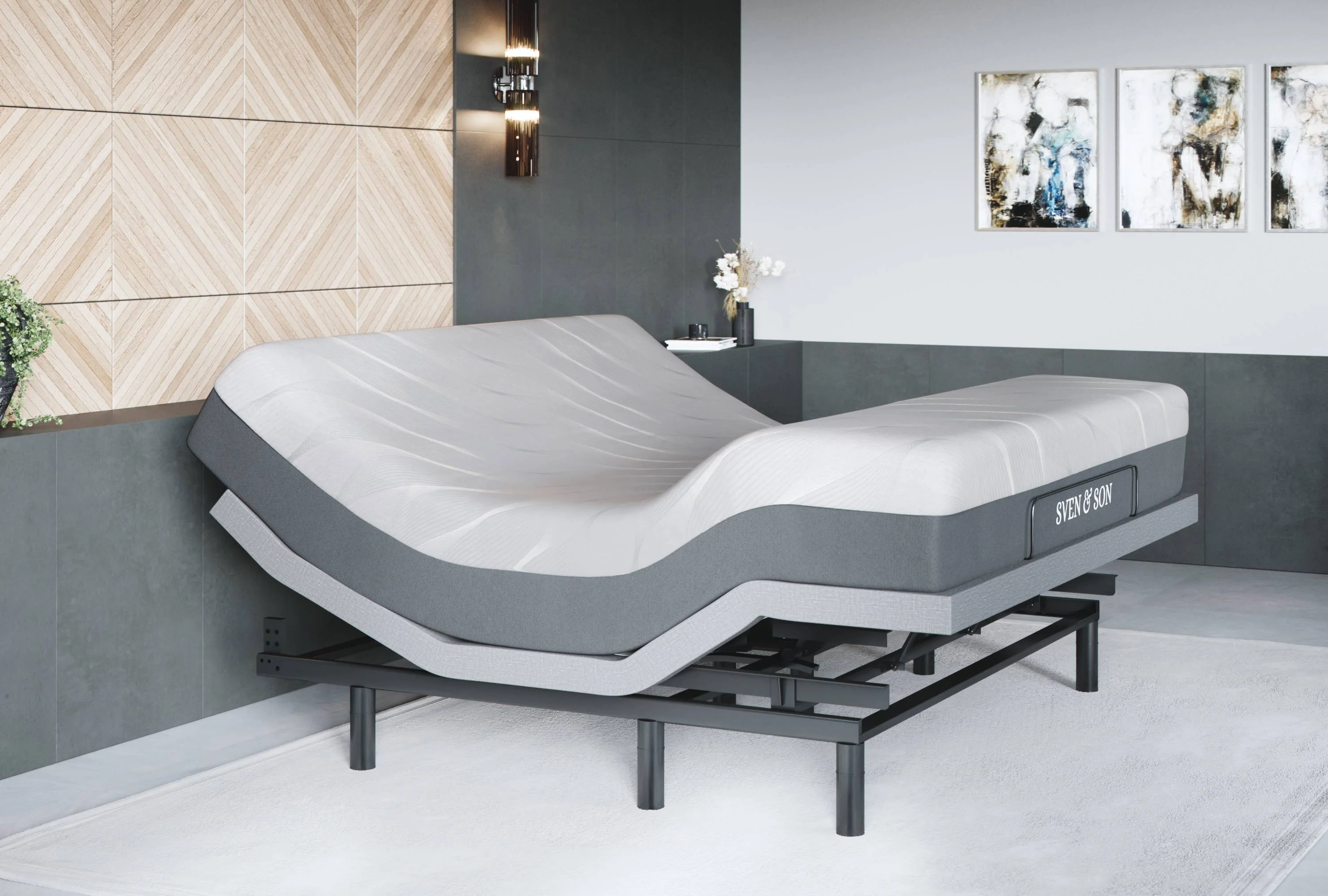 Bliss Series Adjustable Bed Frame + Choice of Mattress Bundle - Image 19