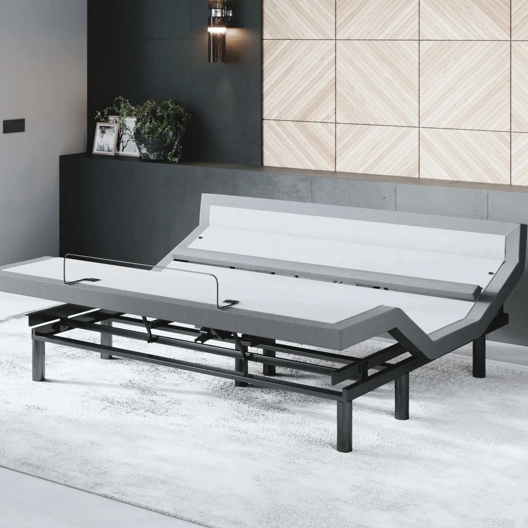 Bliss Series Adjustable Bed Frame + Choice of Mattress Bundle - Image 200