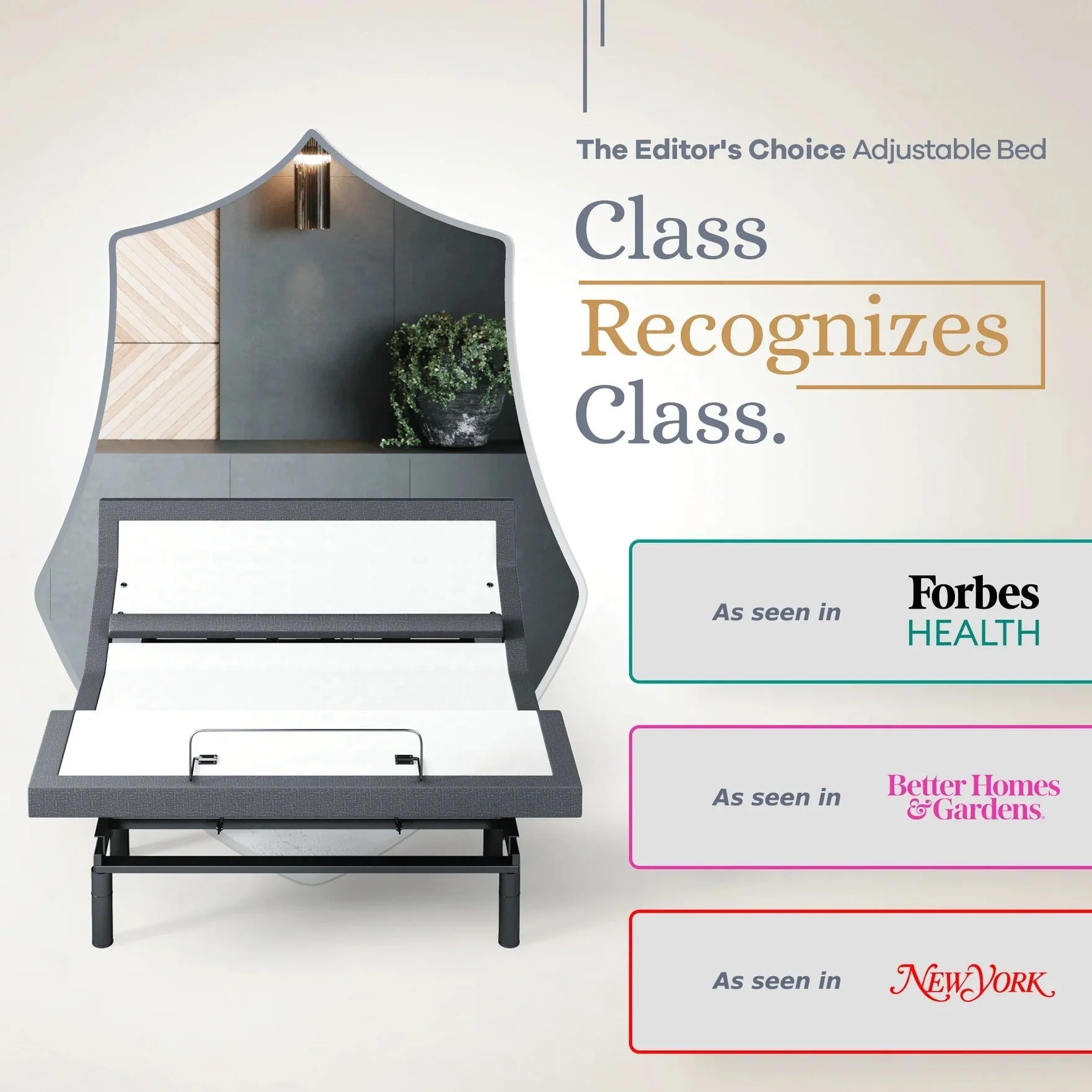 Bliss Series Adjustable Bed Frame + Choice of Mattress Bundle - Image 212