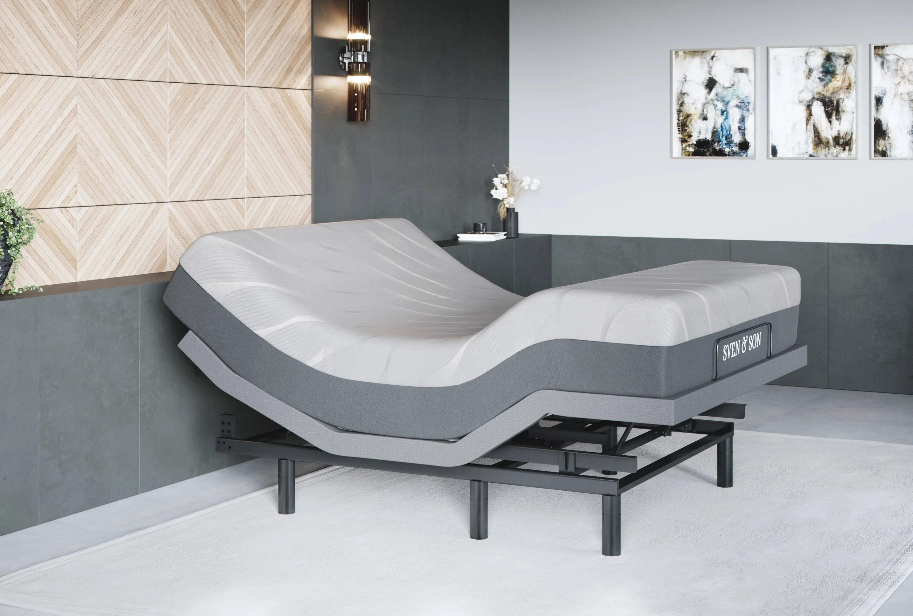 Bliss Series Adjustable Bed Frame + Choice of Mattress Bundle - Image 22