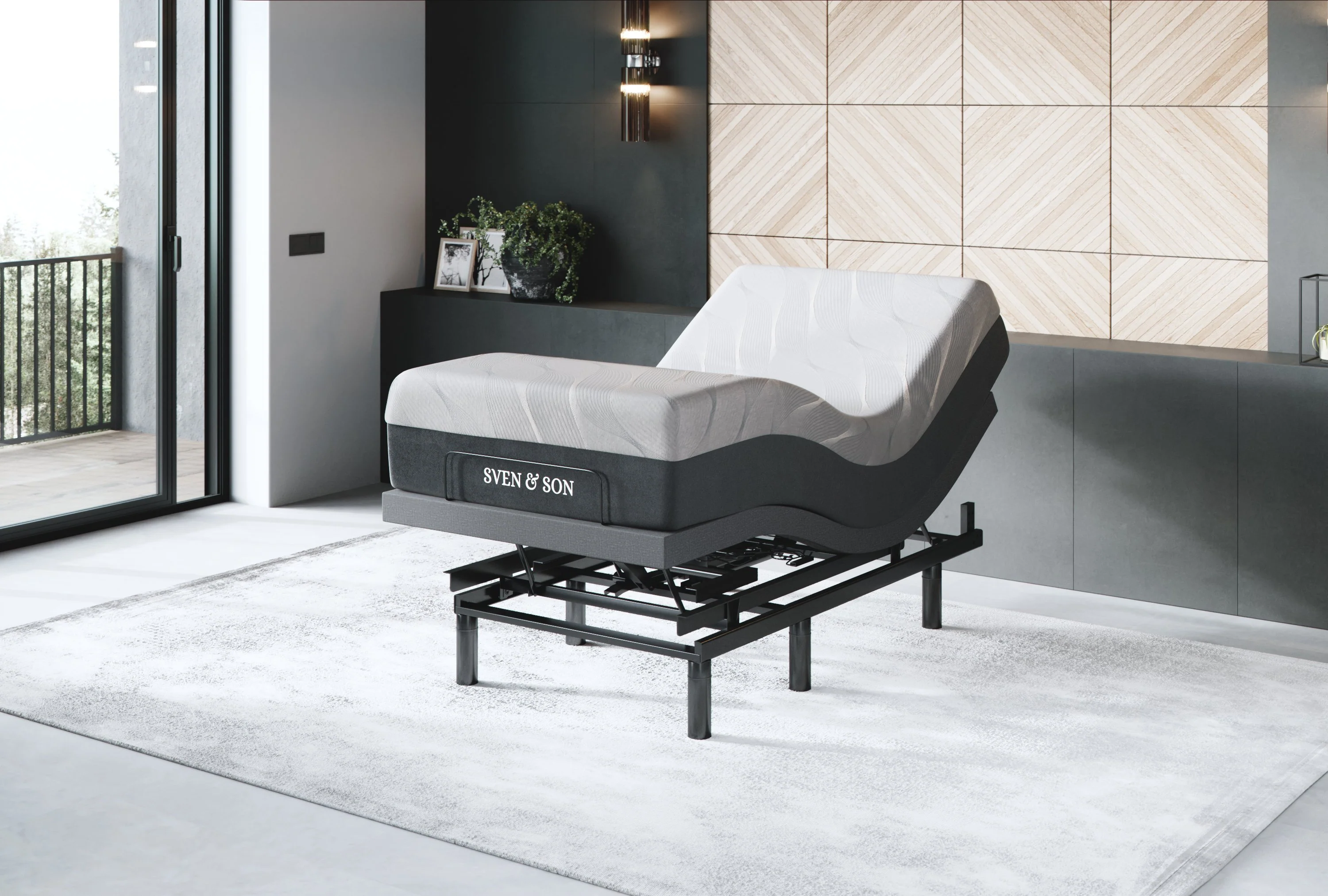 Bliss Series Adjustable Bed Frame + Choice of Mattress Bundle - Image 5