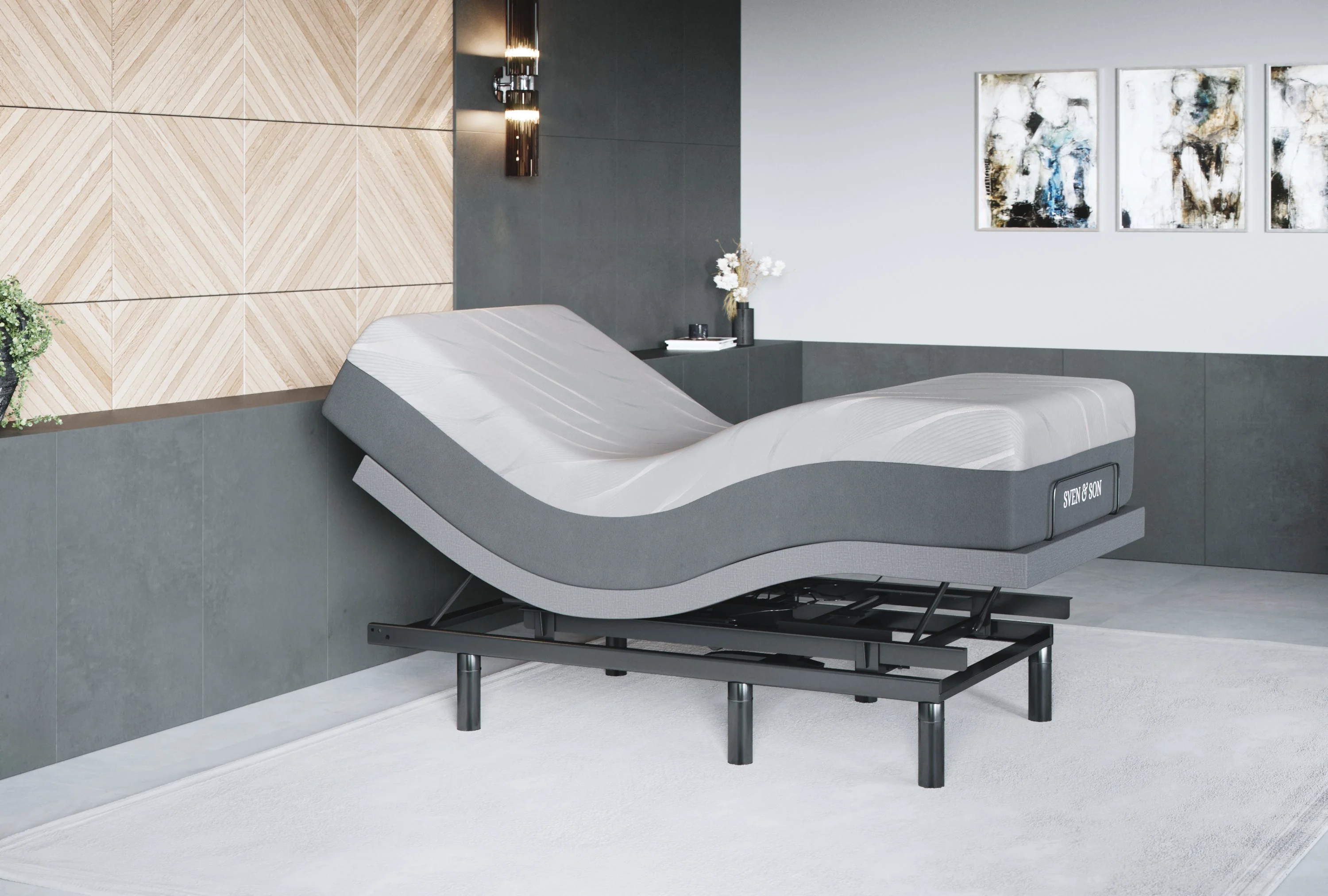 Bliss Series Adjustable Bed Frame + Choice of Mattress Bundle - Image 8