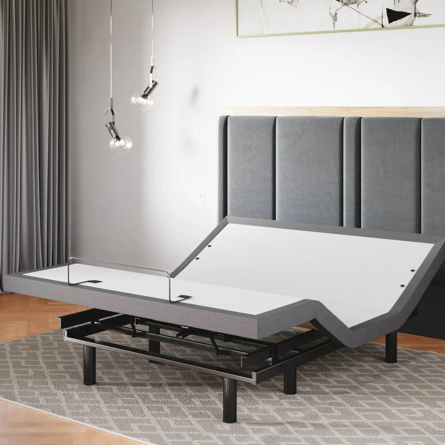 Classic Series Adjustable Bed Frame + Choice of Mattress Bundle - Image 180