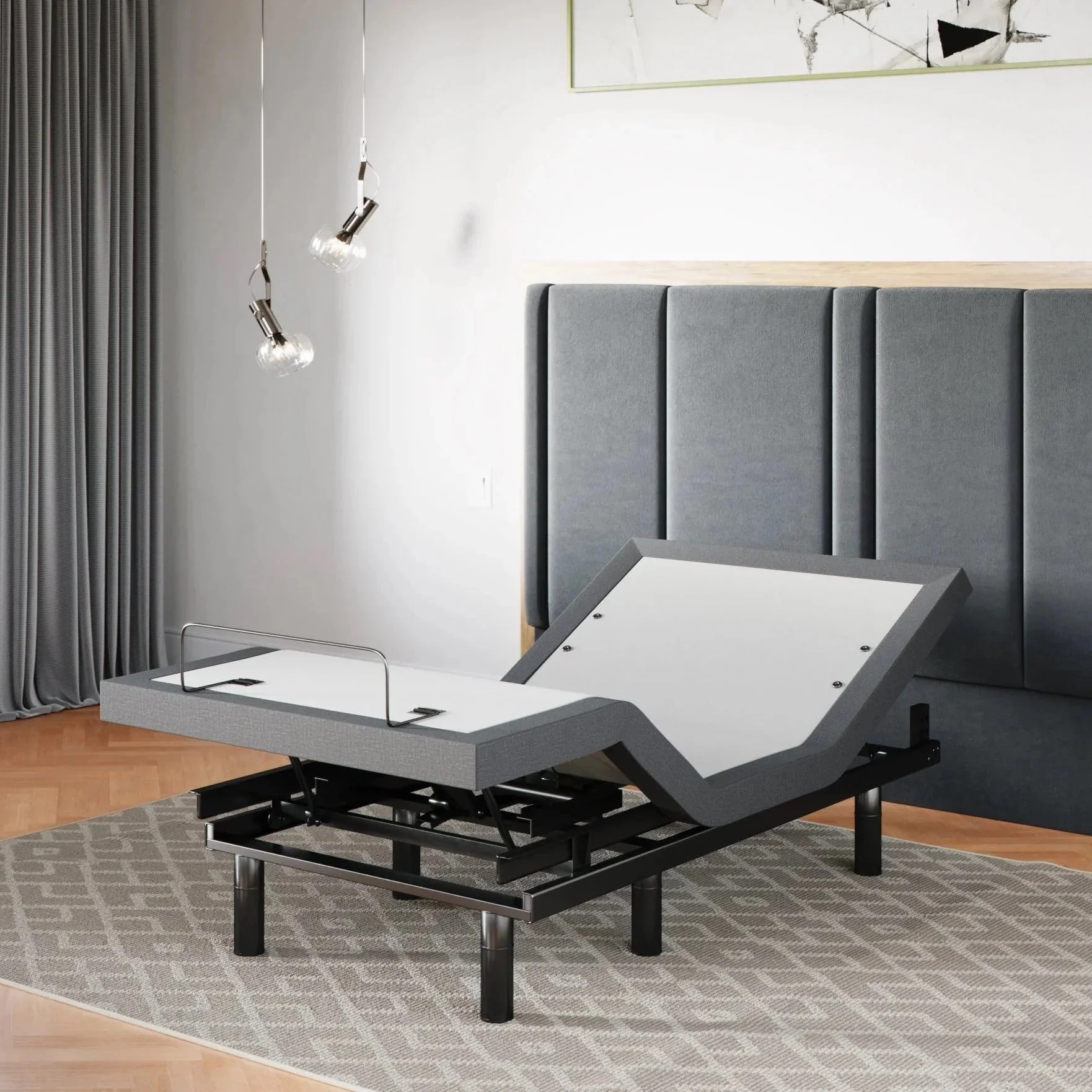 Classic Series Adjustable Bed Frame + Choice of Mattress Bundle - Image 192