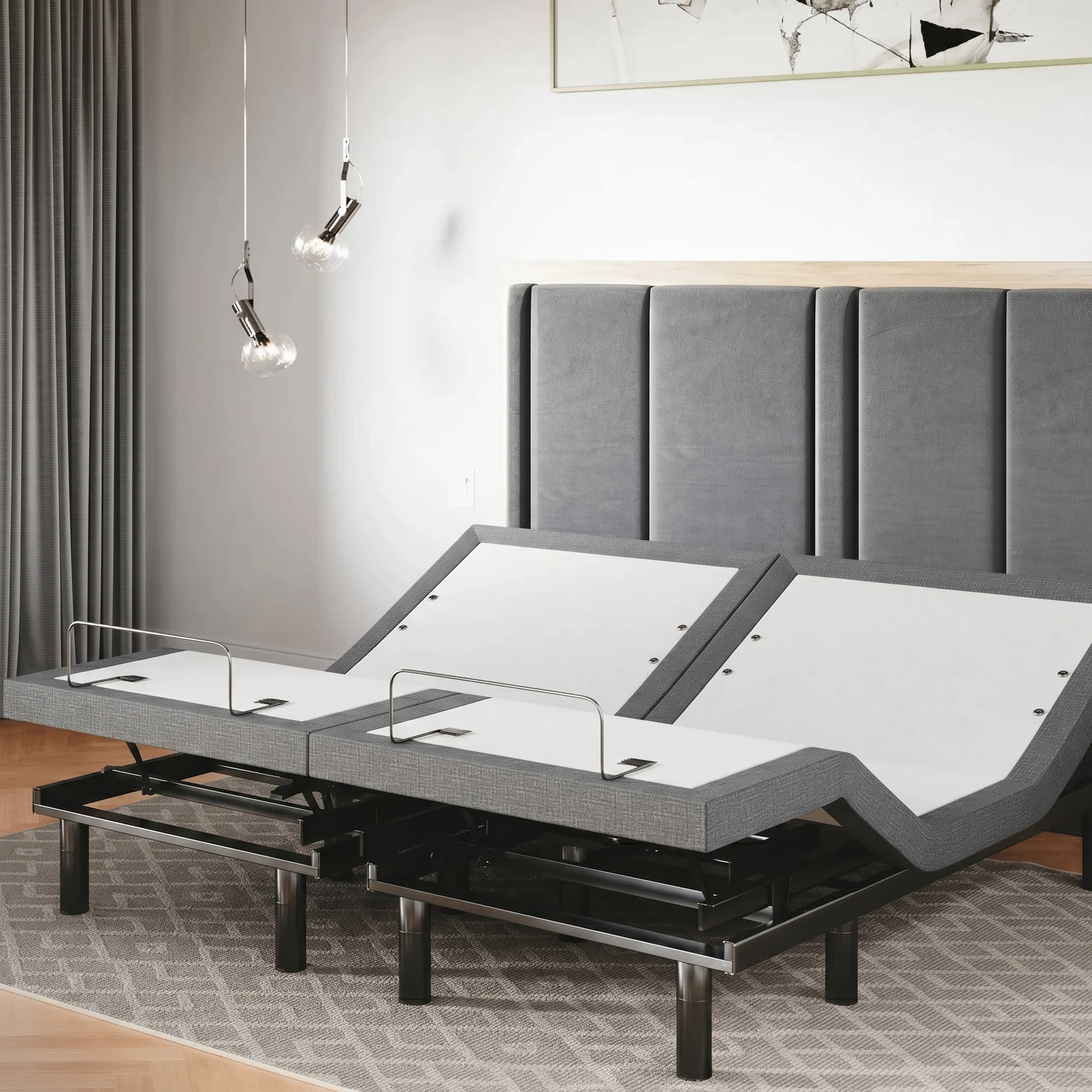 Classic Series Adjustable Bed Frame + Choice of Mattress Bundle - Image 217