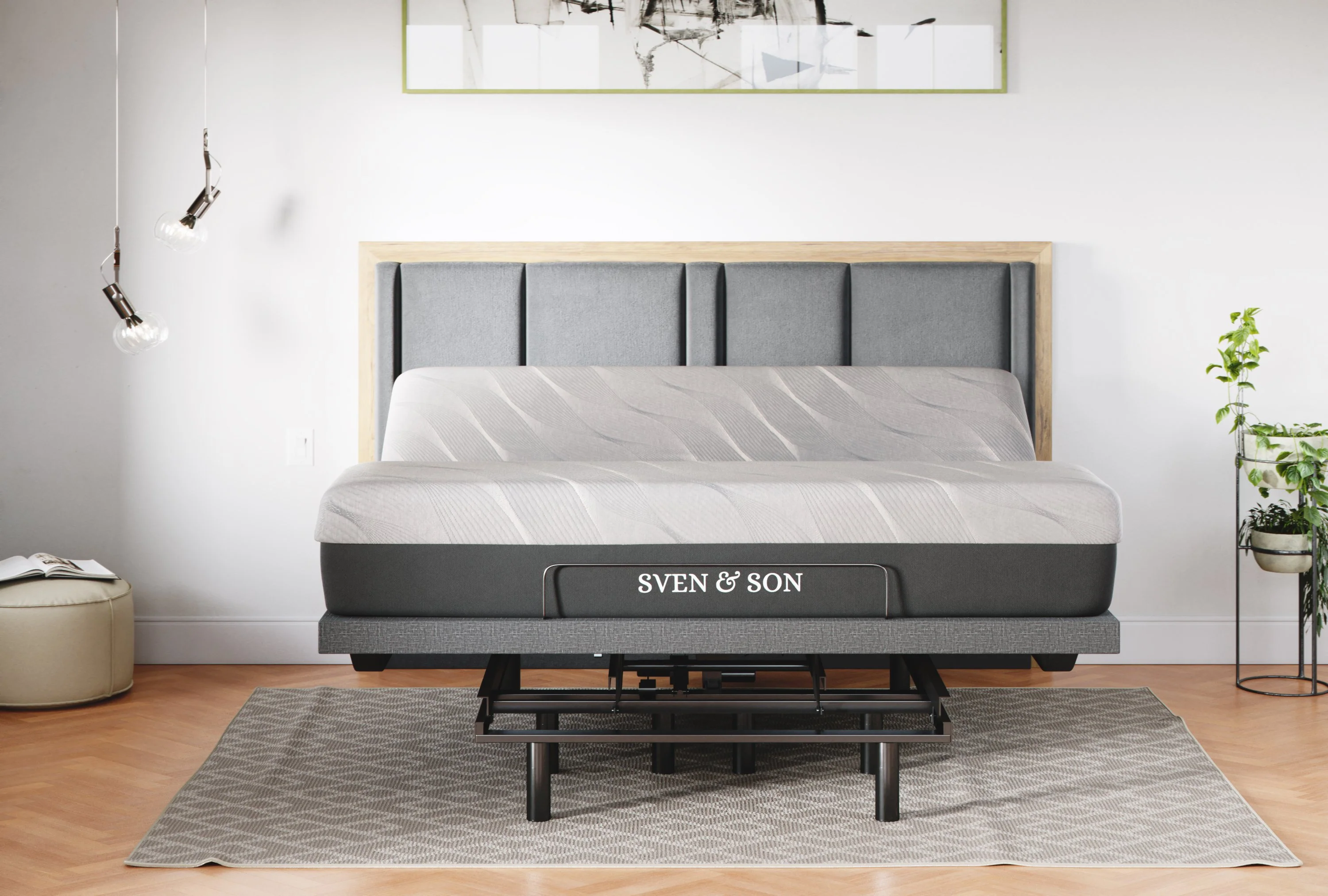 Classic Series Adjustable Bed Frame + Choice of Mattress Bundle - Image 33