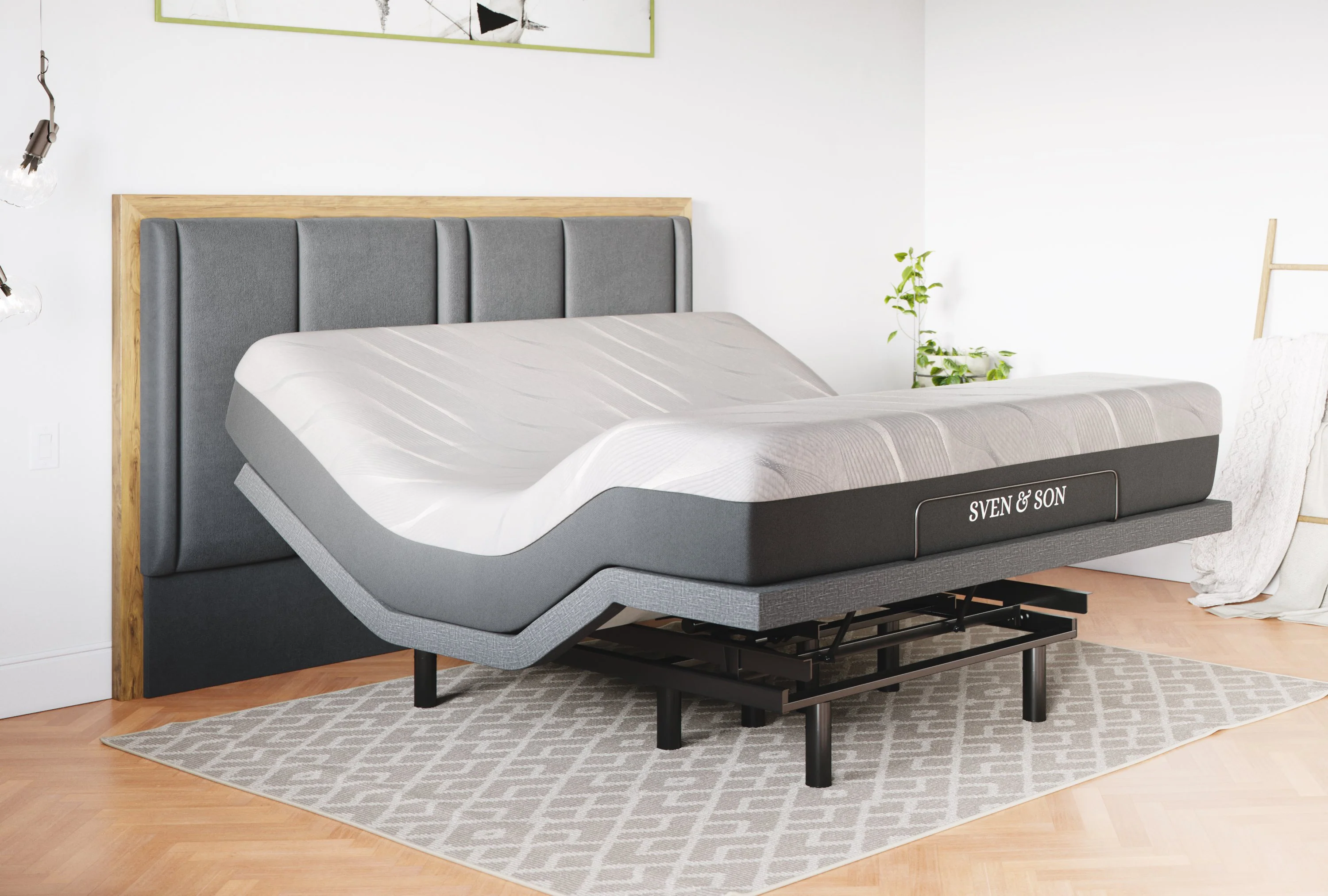 Classic Series Adjustable Bed Frame + Choice of Mattress Bundle - Image 34