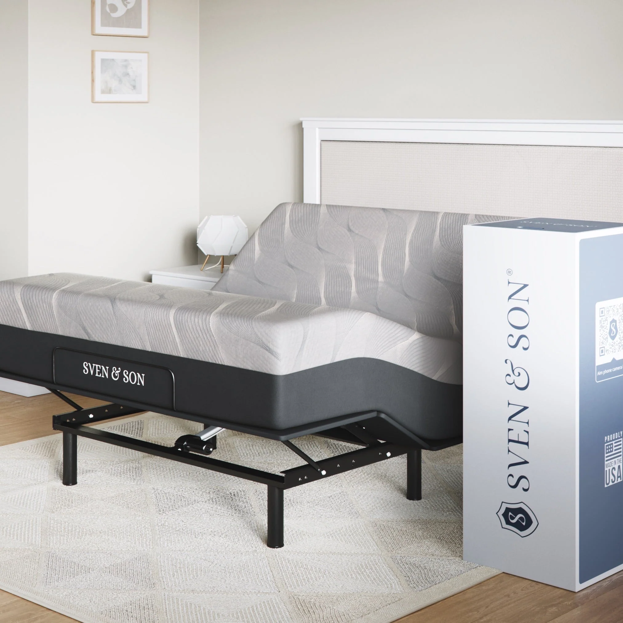 Essential Series Adjustable Bed Frame + Choice of Mattress Bundle - Image 111