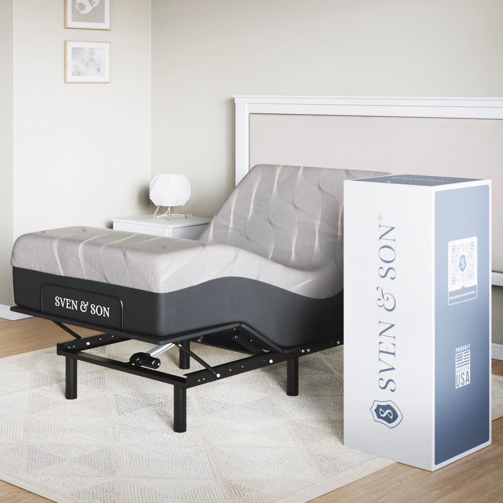 Essential Series Adjustable Bed Frame + Choice of Mattress Bundle - Image 165