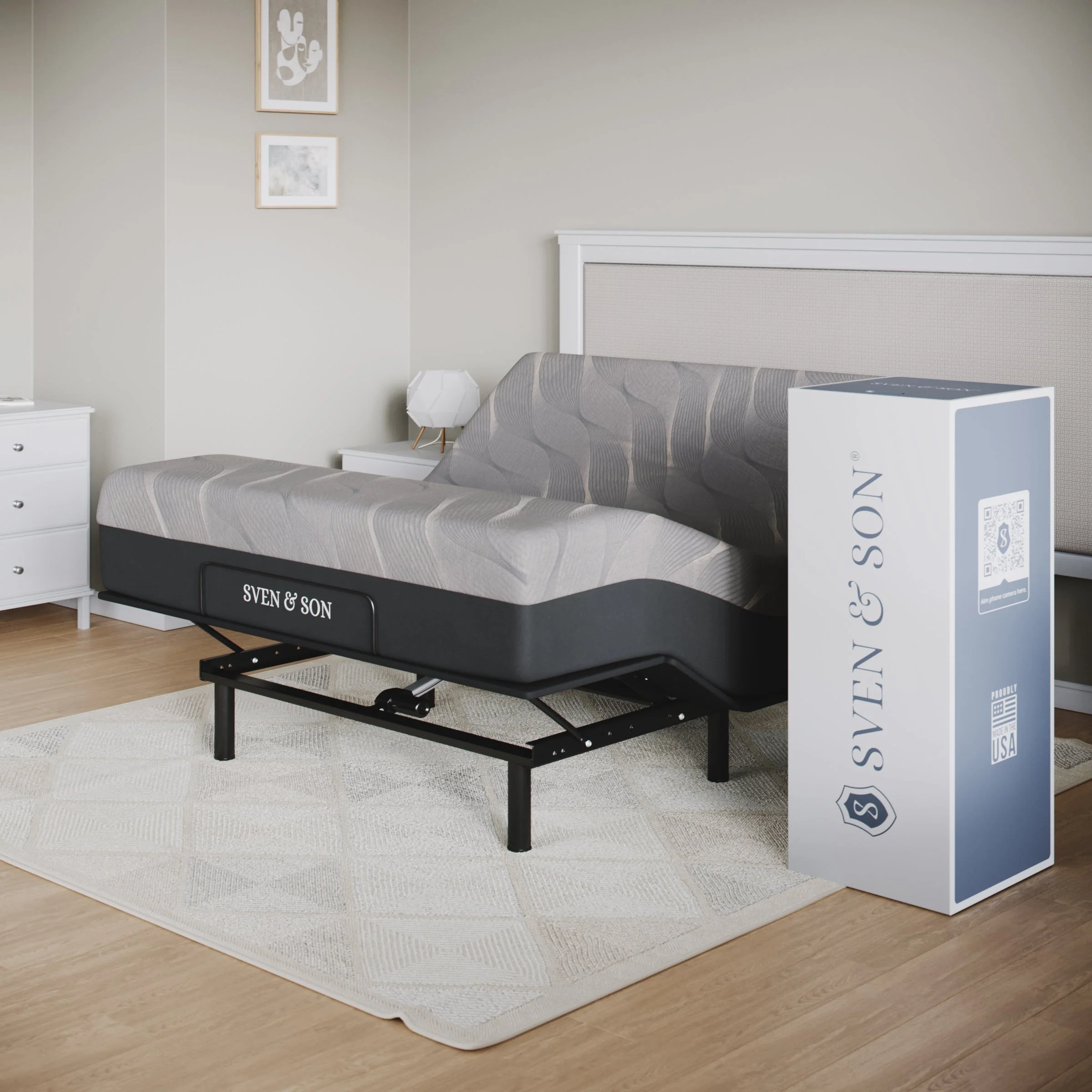 Essential Series Adjustable Bed Frame + Choice of Mattress Bundle - Image 177