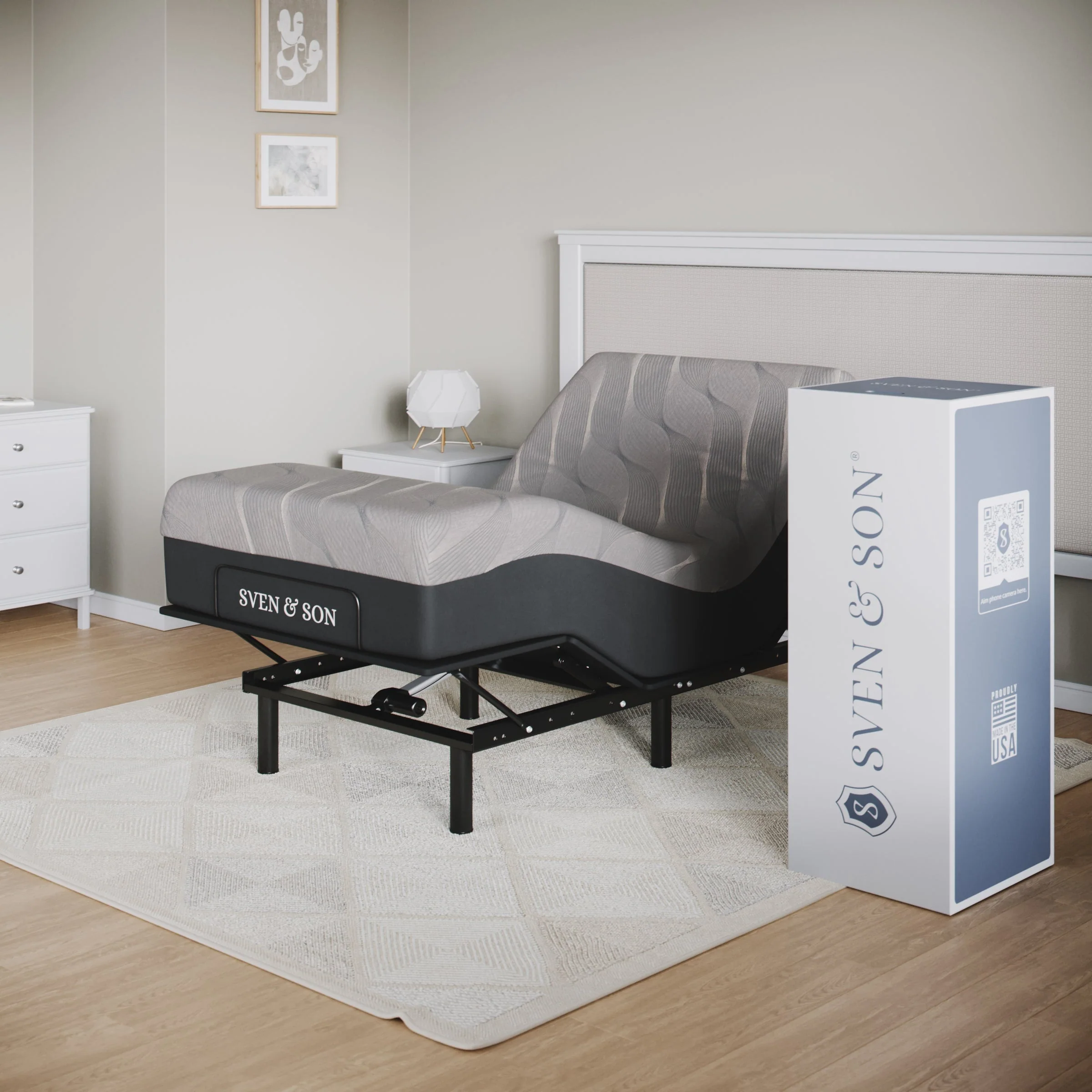 Essential Series Adjustable Bed Frame + Choice of Mattress Bundle - Image 183