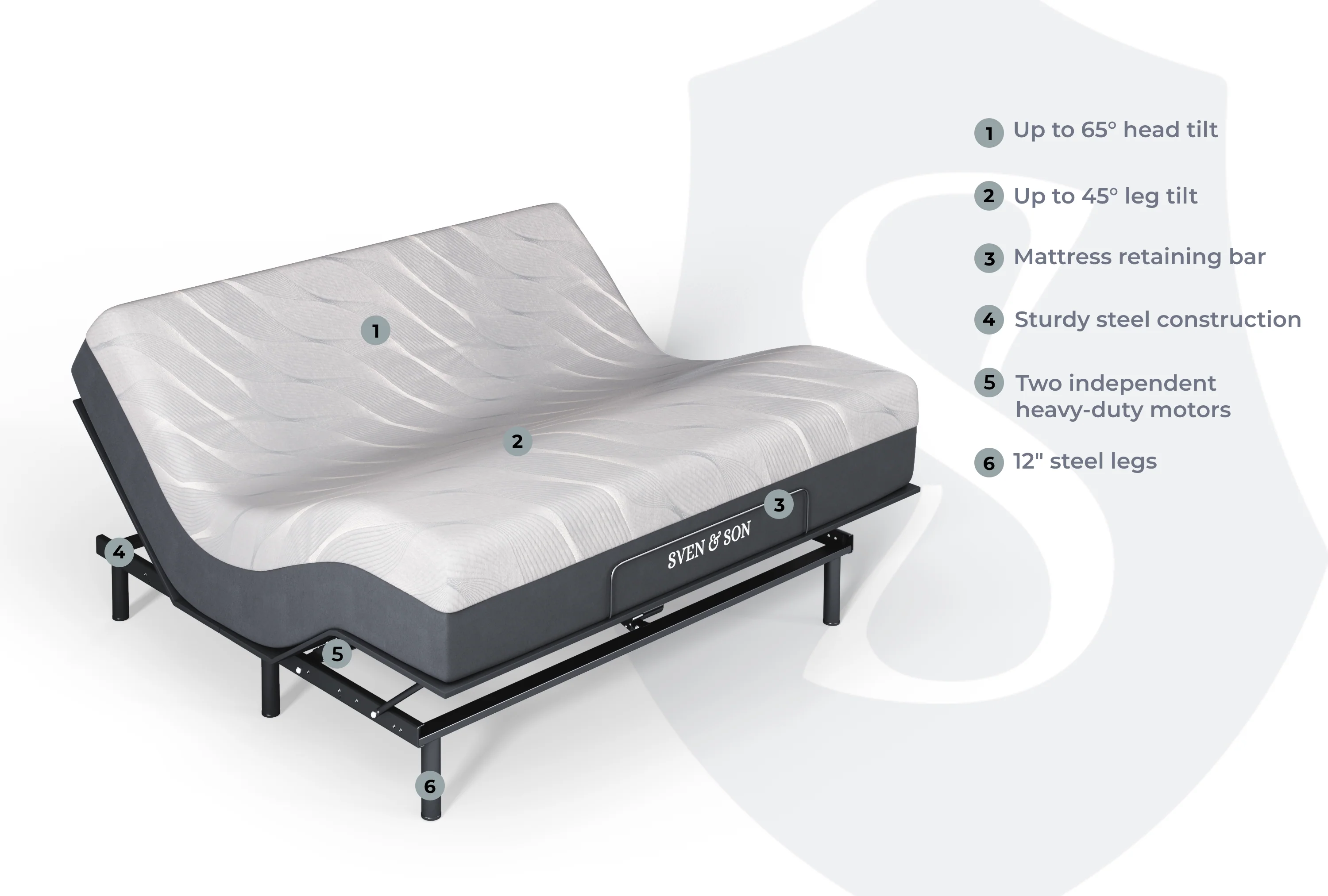 Essential Series Adjustable Bed Frame + Choice of Mattress Bundle - Image 30
