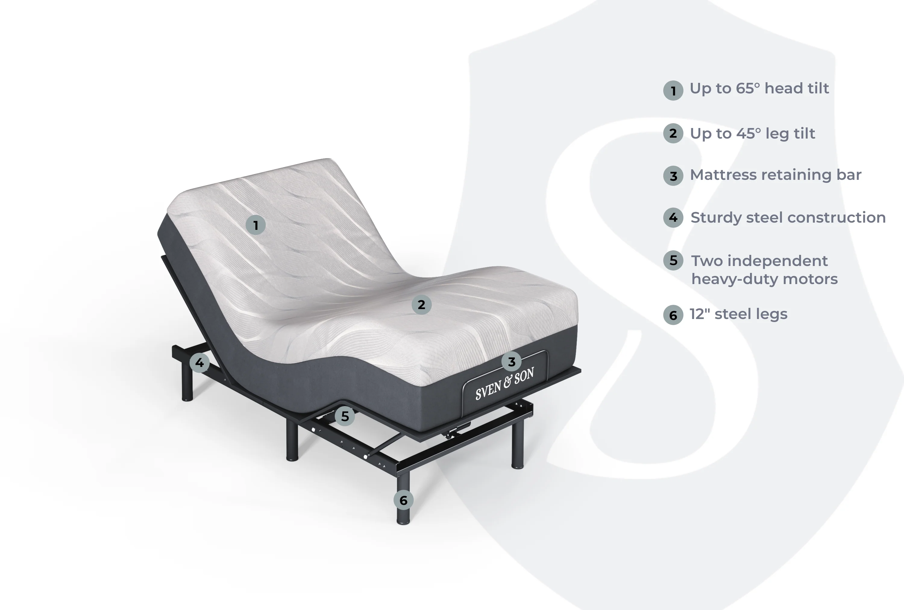 Essential Series Adjustable Bed Frame + Choice of Mattress Bundle - Image 32