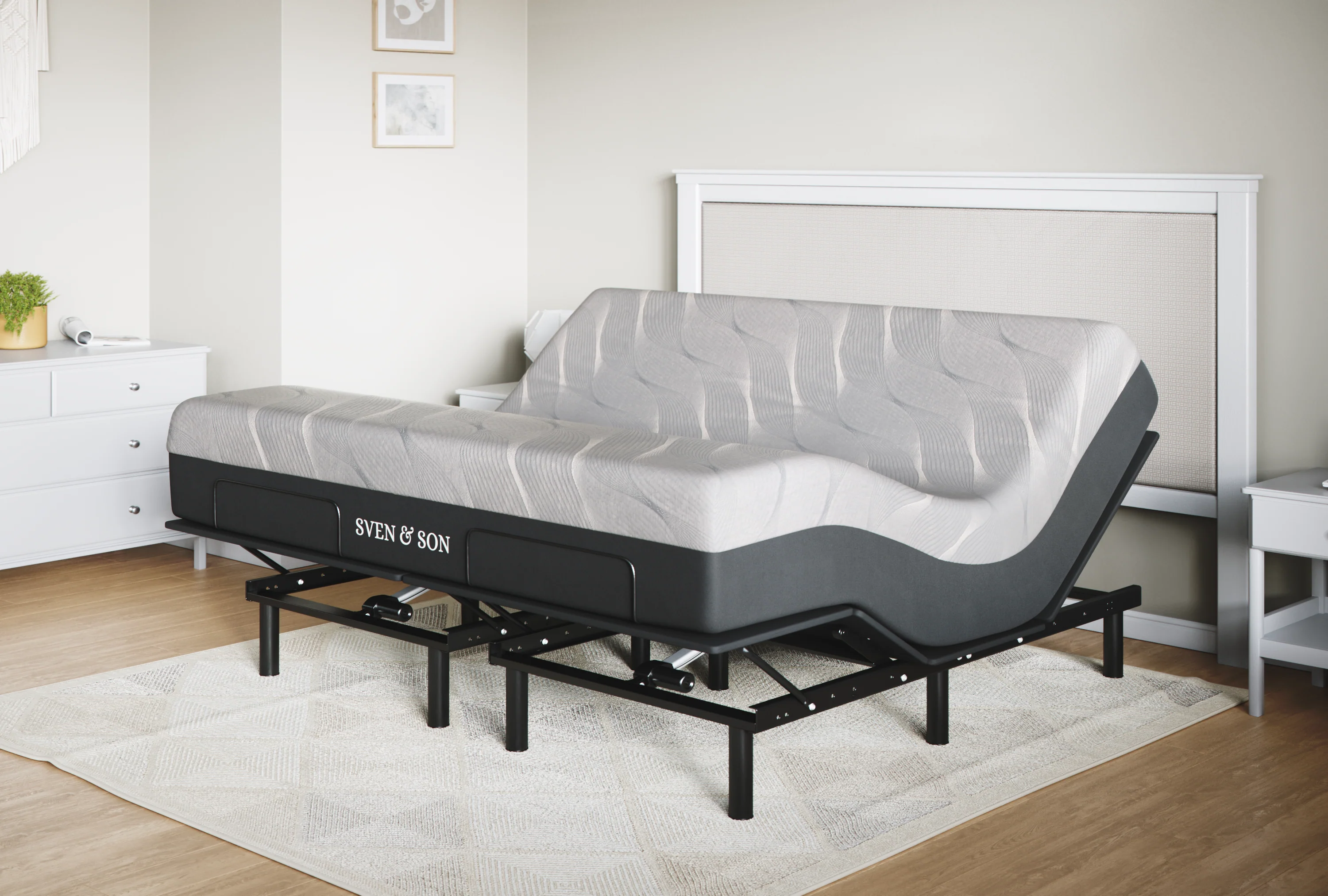 Essential Series Adjustable Bed Frame + Choice of Mattress Bundle - Image 34