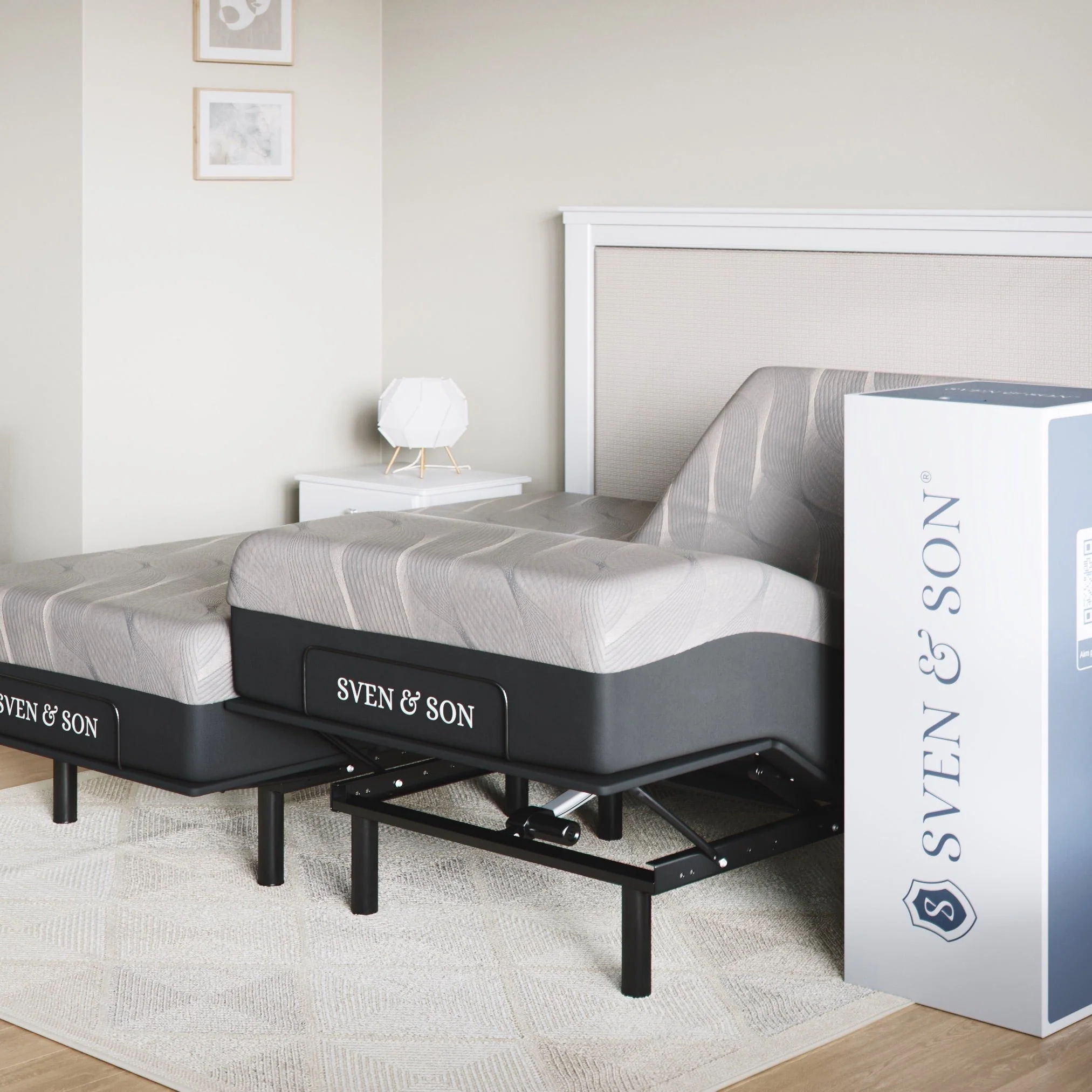 Essential Series Adjustable Bed Frame + Choice of Mattress Bundle - Image 48