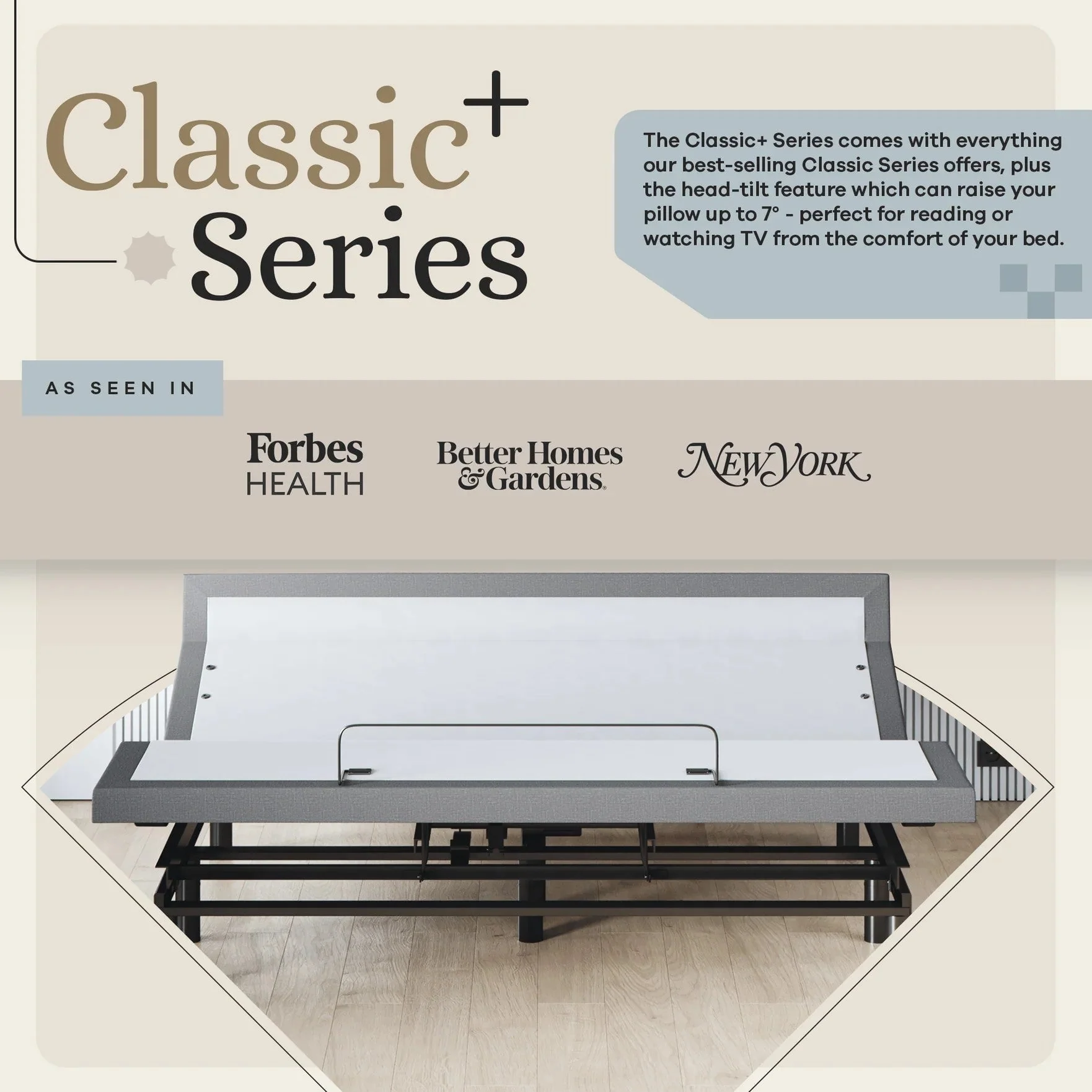 Harmony Series Adjustable Bed Frame + Choice of Mattress Bundle - Image 192