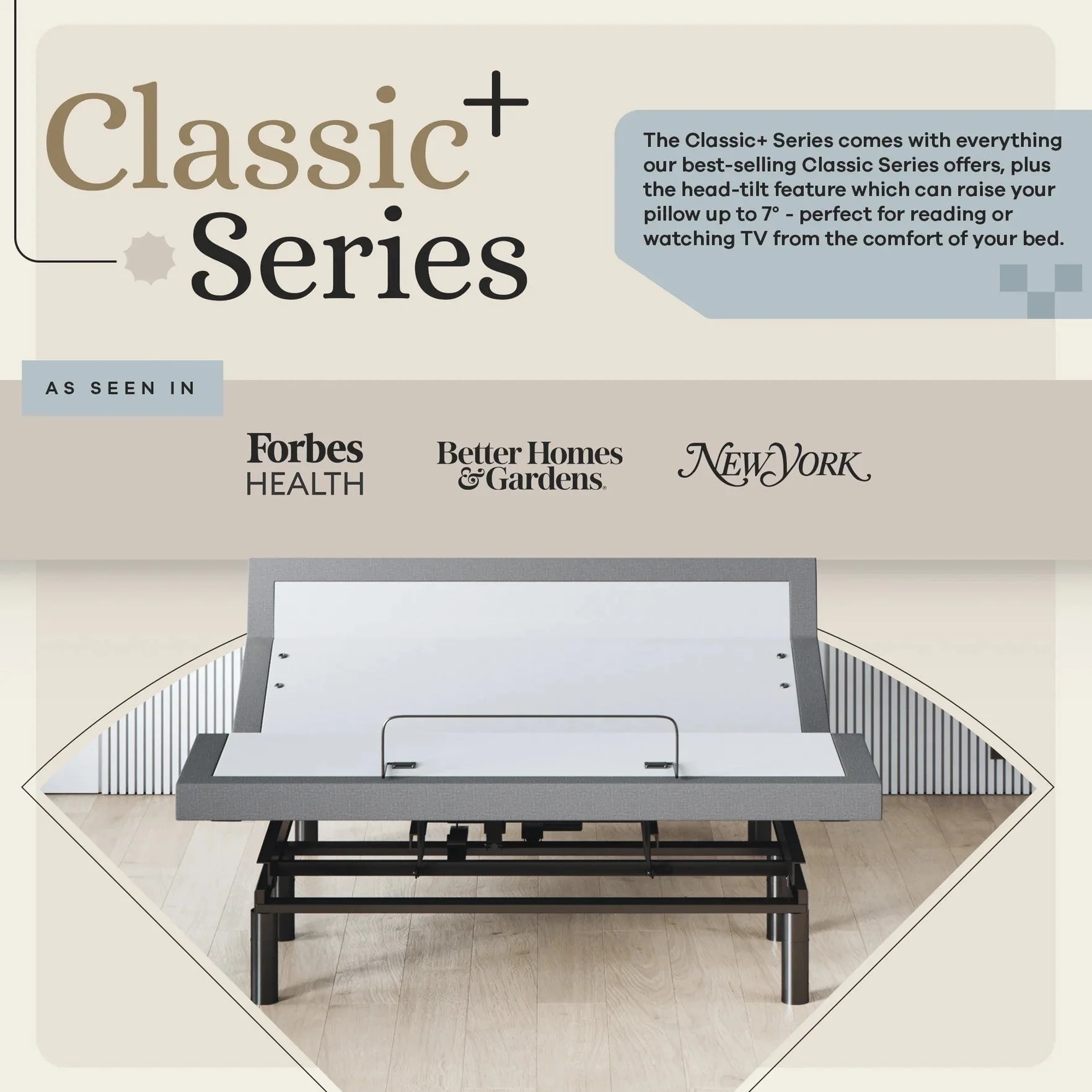 Harmony Series Adjustable Bed Frame + Choice of Mattress Bundle - Image 199
