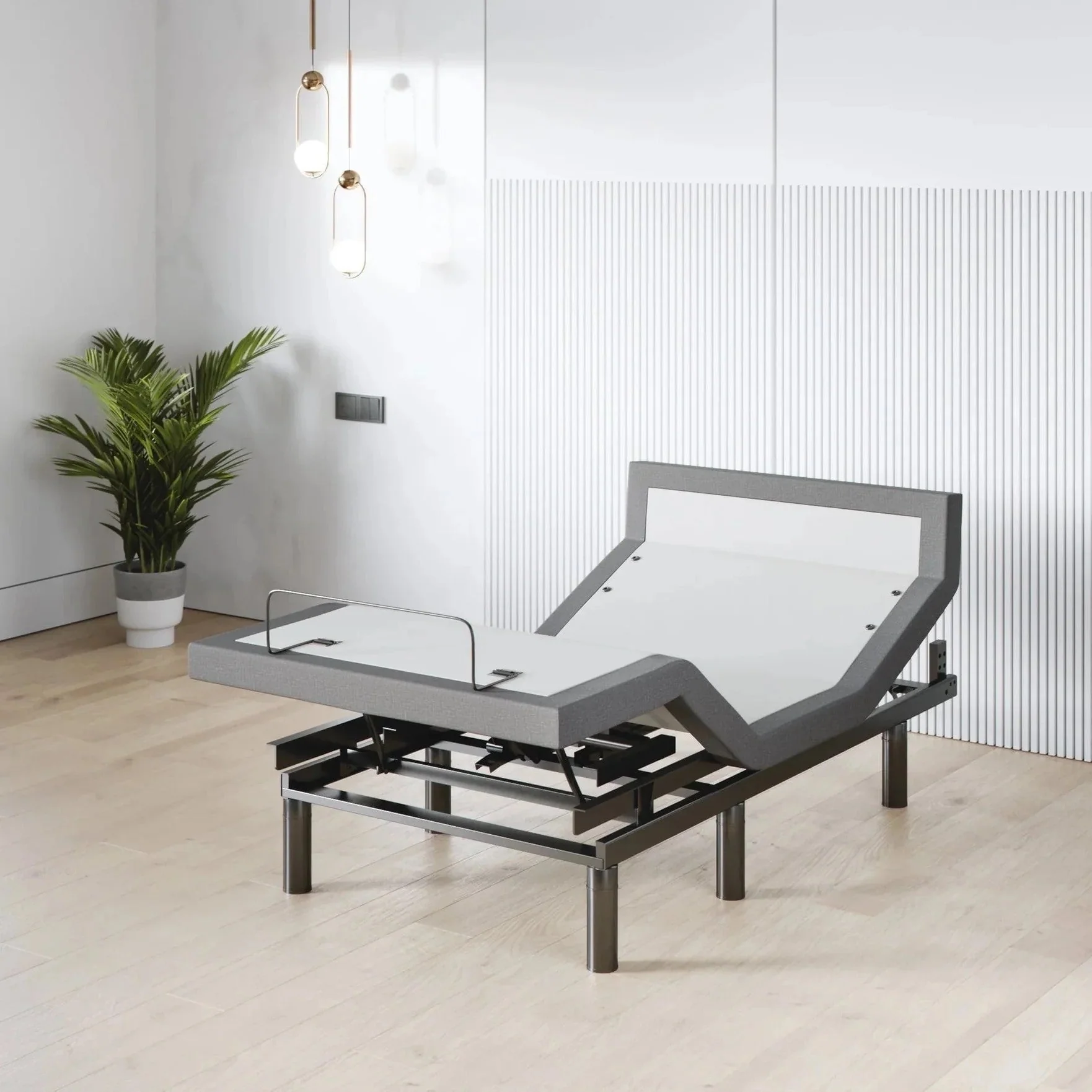 Harmony Series Adjustable Bed Frame + Choice of Mattress Bundle - Image 217