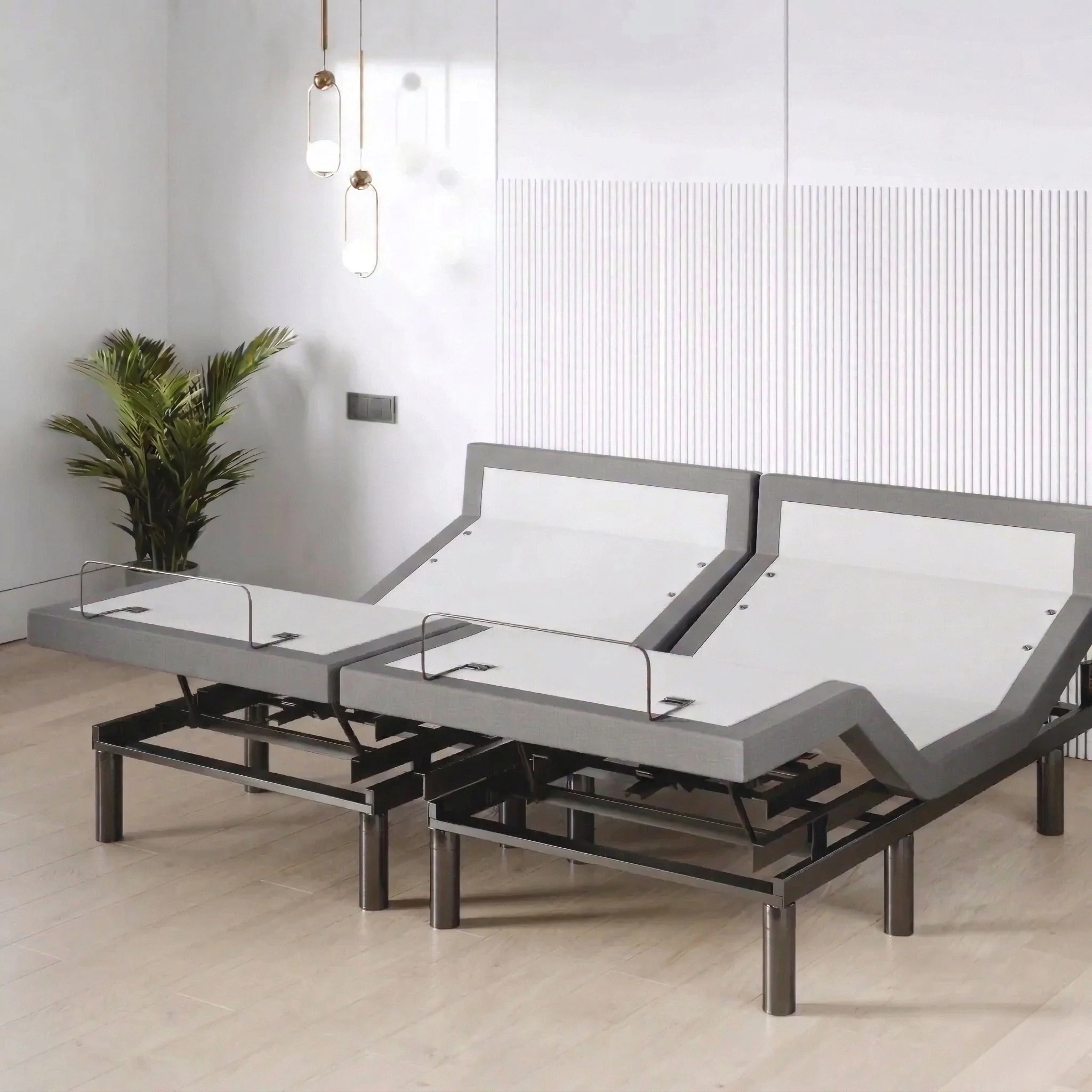 Harmony Series Adjustable Bed Frame + Choice of Mattress Bundle - Image 230