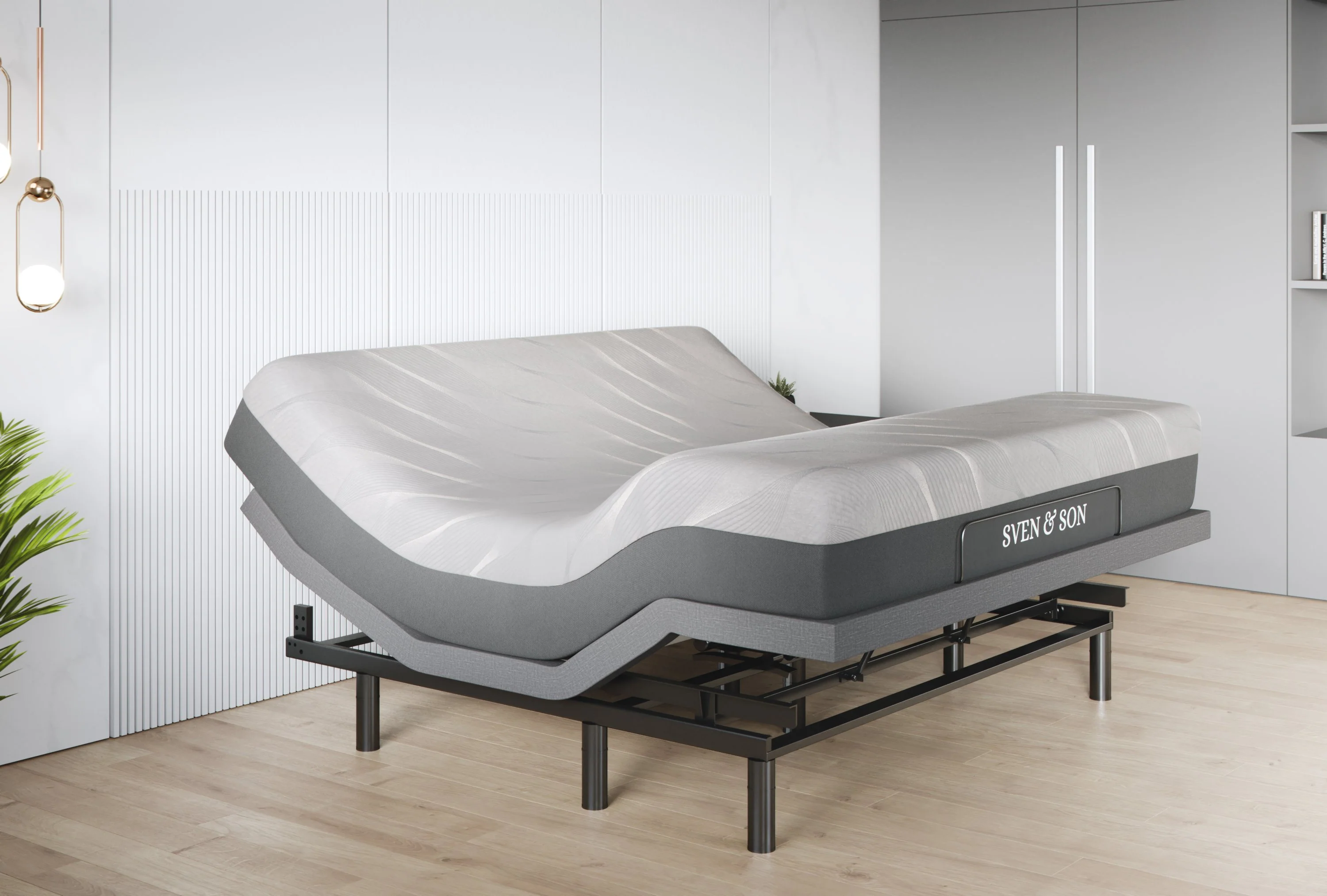 Harmony Series Adjustable Bed Frame + Choice of Mattress Bundle - Image 41