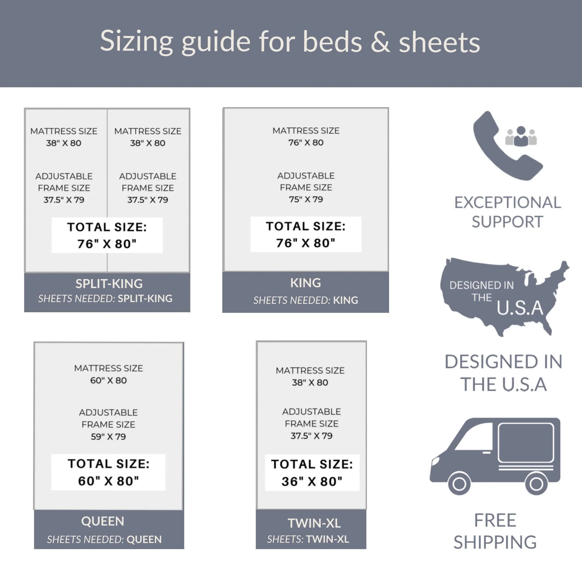Harmony Series Adjustable Bed Frame + Choice of Mattress Bundle - Image 67