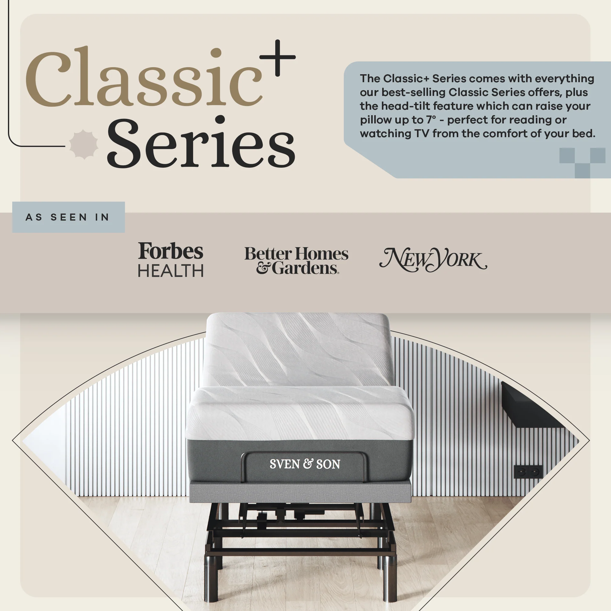 Harmony Series Adjustable Bed Frame + Choice of Mattress Bundle - Image 89