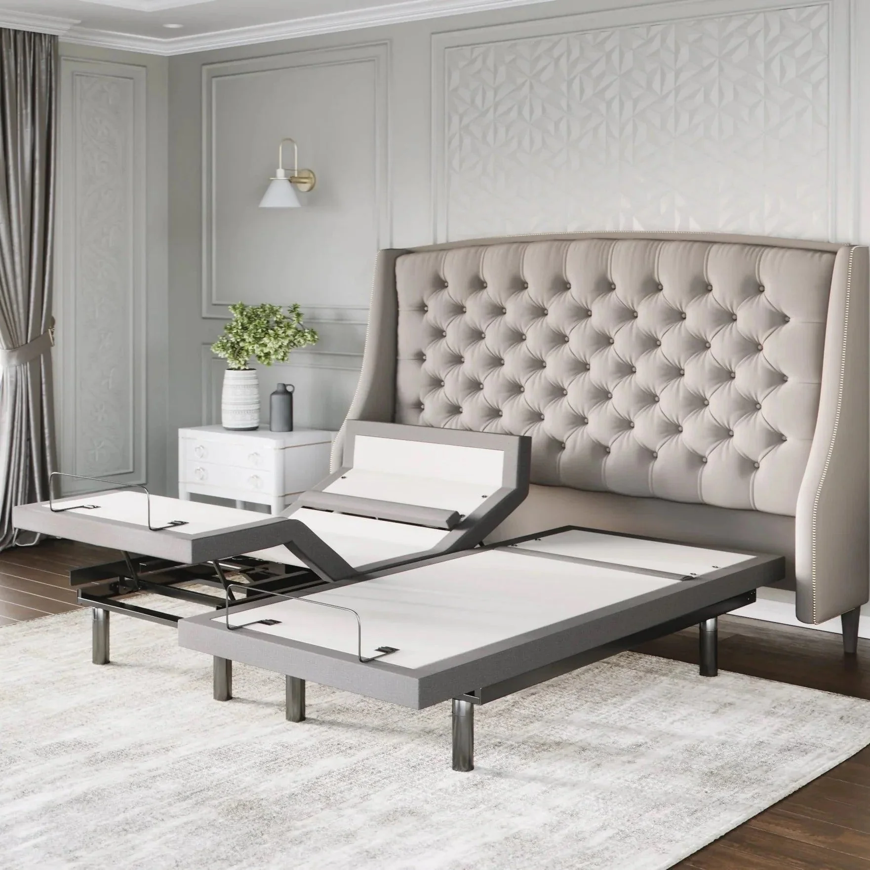 Platinum Series Adjustable Bed Frame + Choice of Mattress Bundle - Image 201