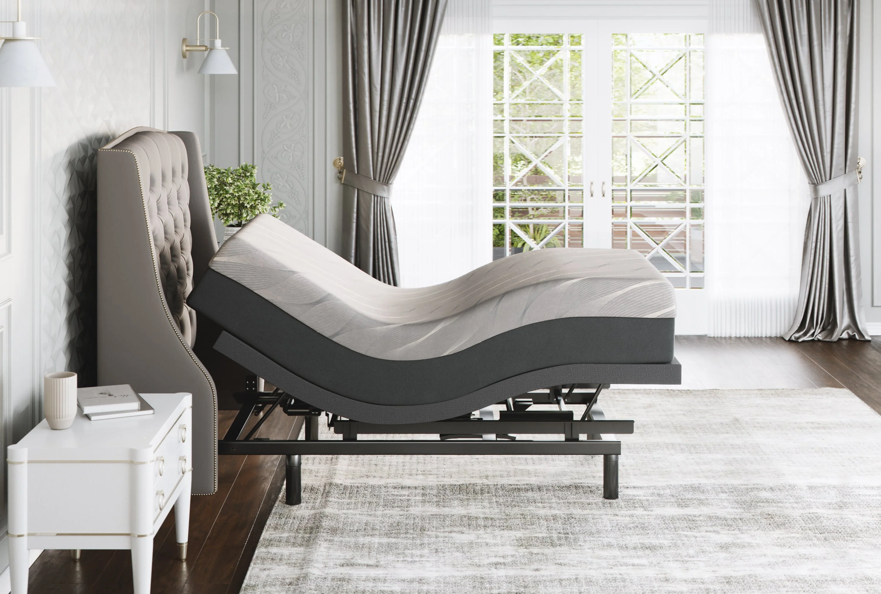 Platinum Series Adjustable Bed Frame + Choice of Mattress Bundle - Image 36