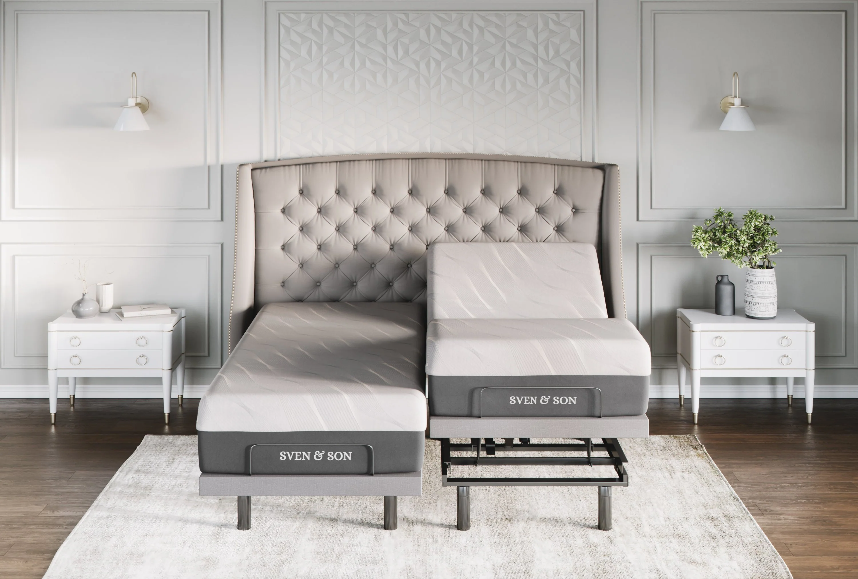 Platinum Series Adjustable Bed Frame + Choice of Mattress Bundle - Image 8