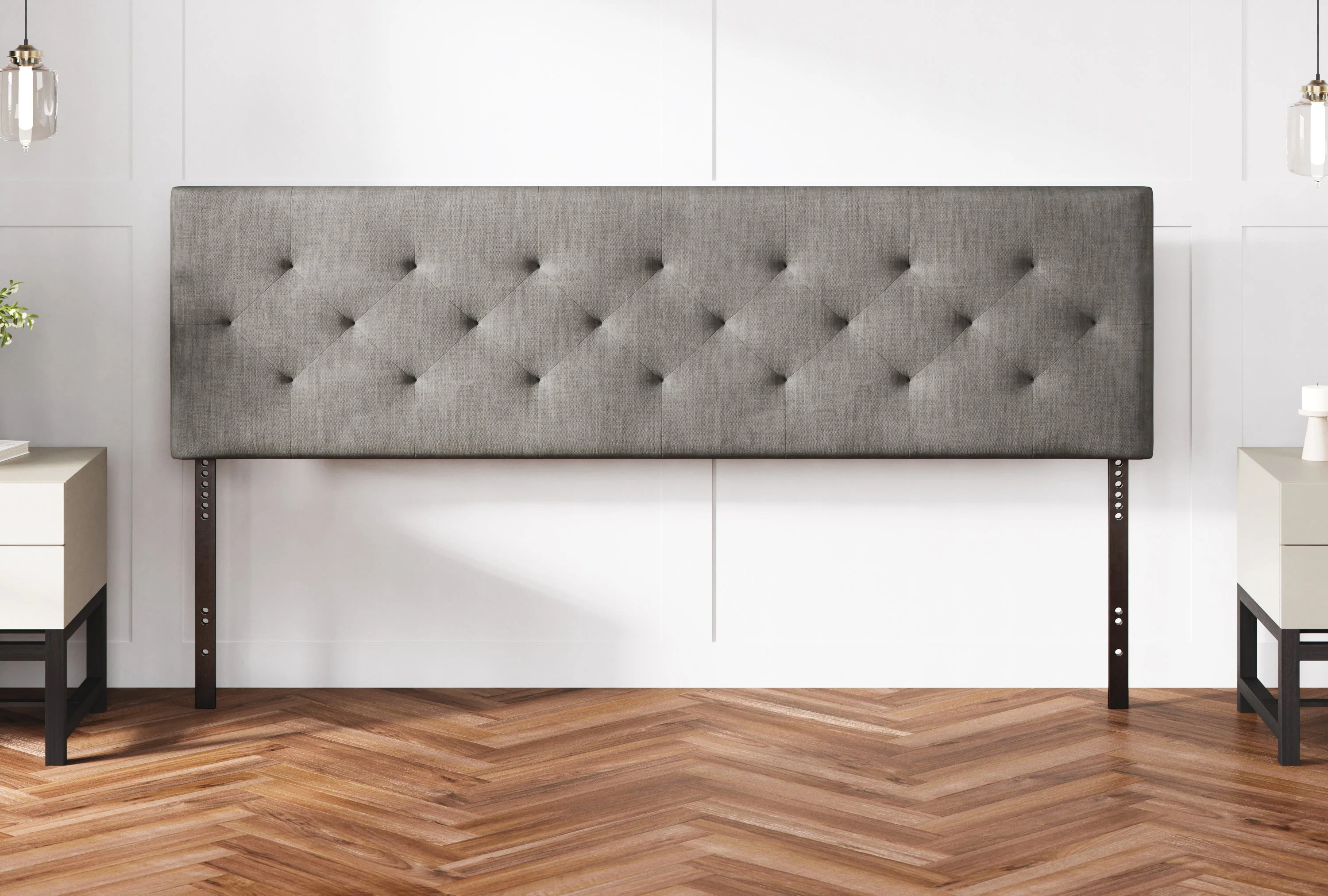 Tufted Mid-Rise Upholstered Headboard - Image 12