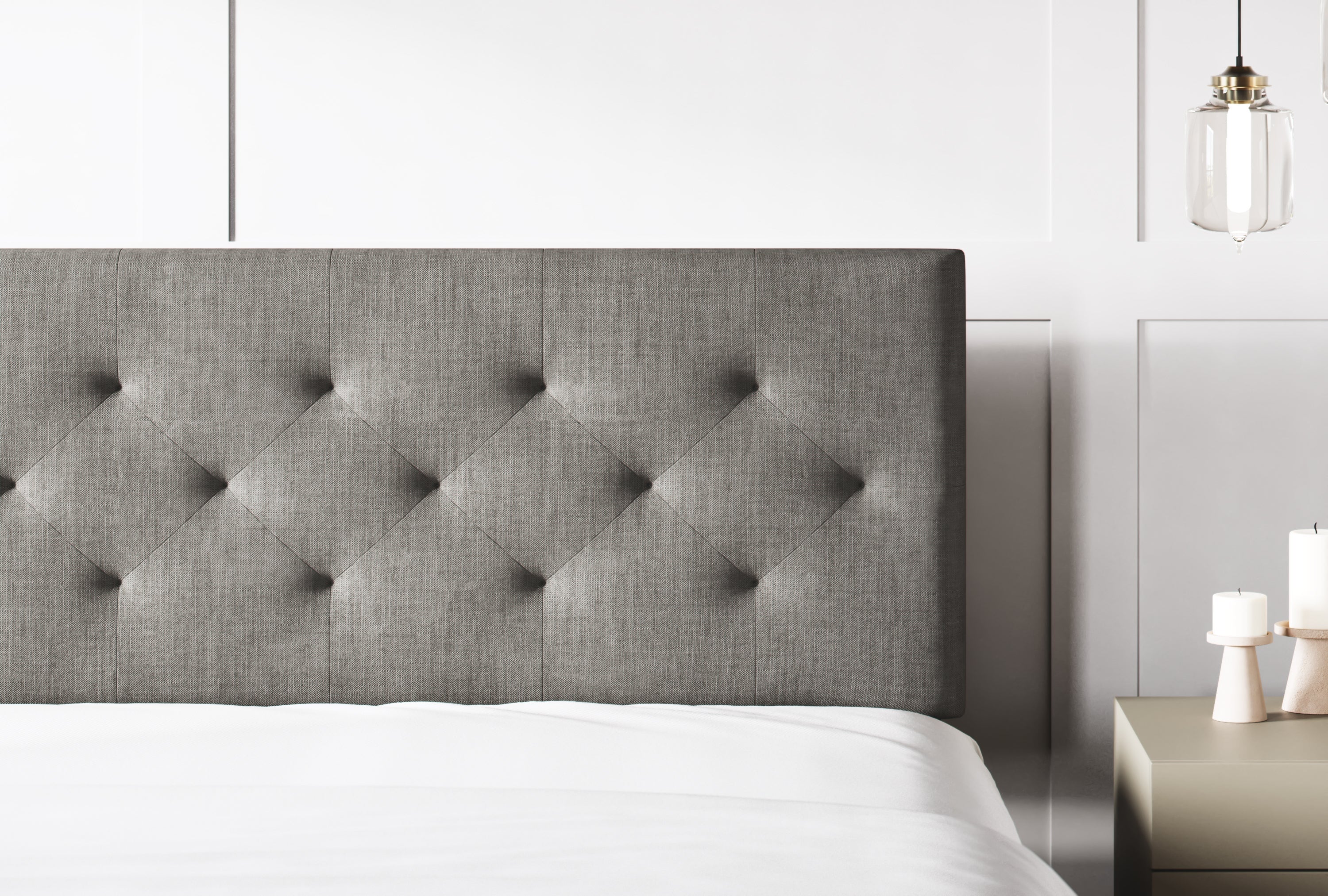 Tufted Mid-Rise Upholstered Headboard - Image 13