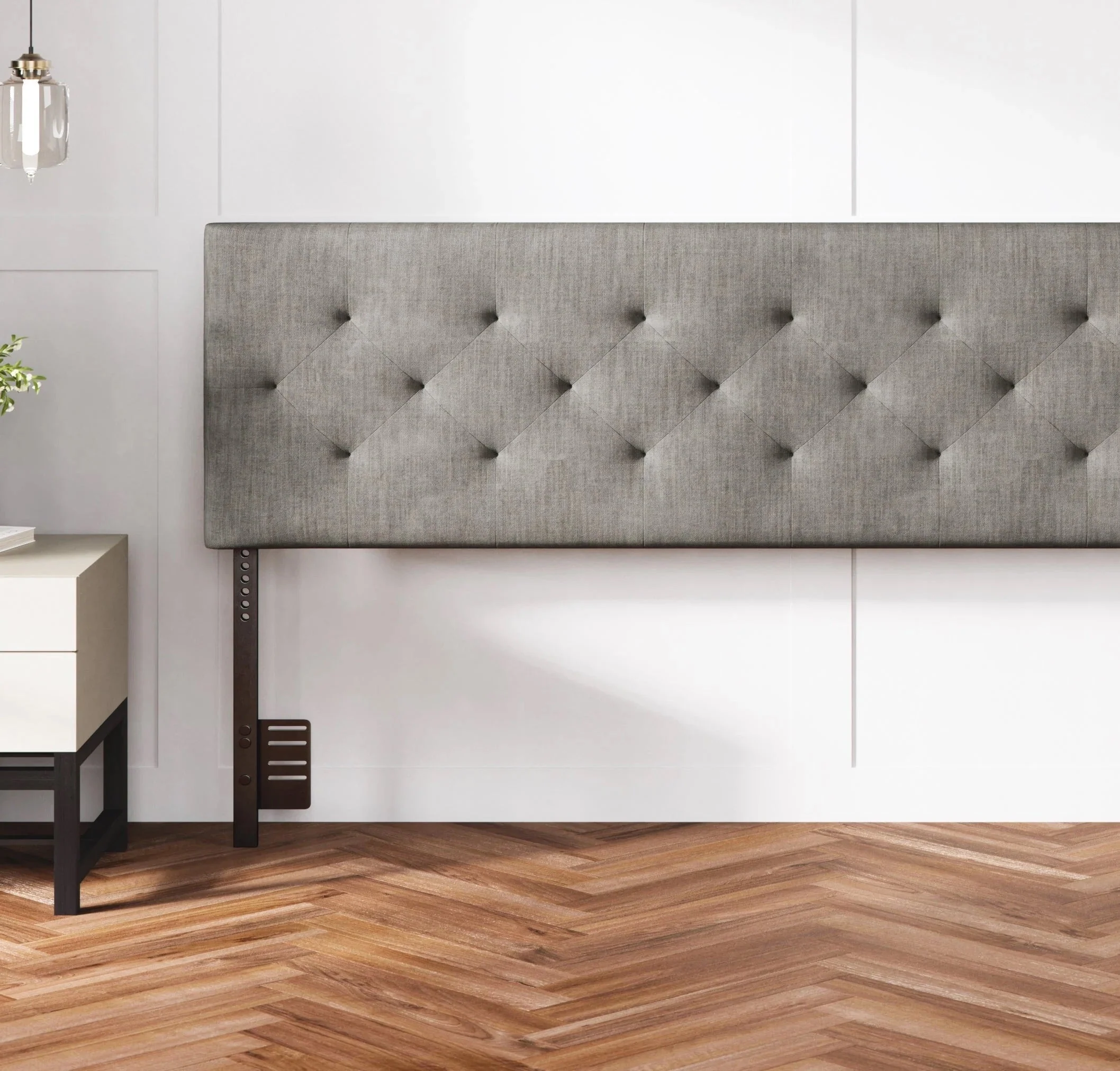 Tufted Mid-Rise Upholstered Headboard - Image 28