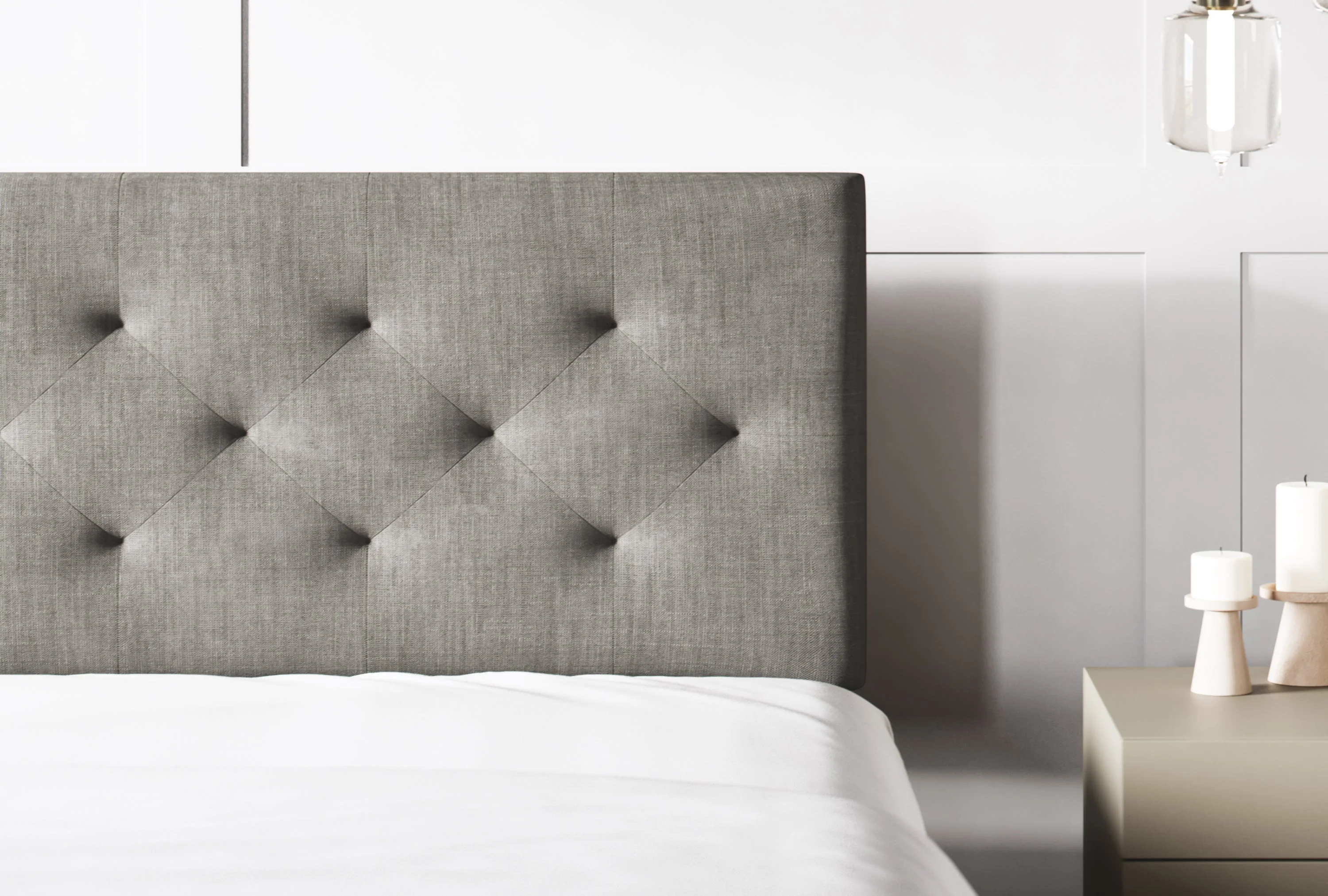 Tufted Mid-Rise Upholstered Headboard - Image 8
